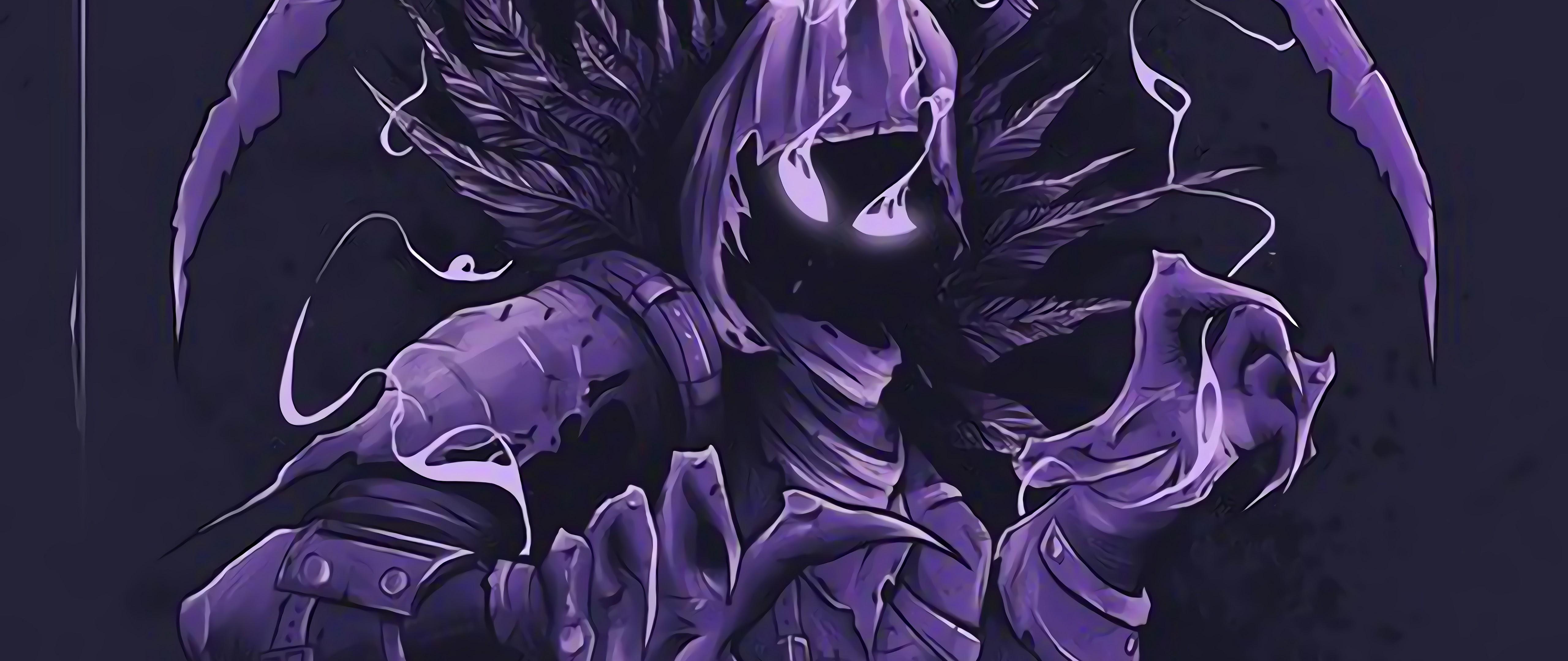 5120x2160 Raven Fortnite Battle Royale 4K Wallpaper