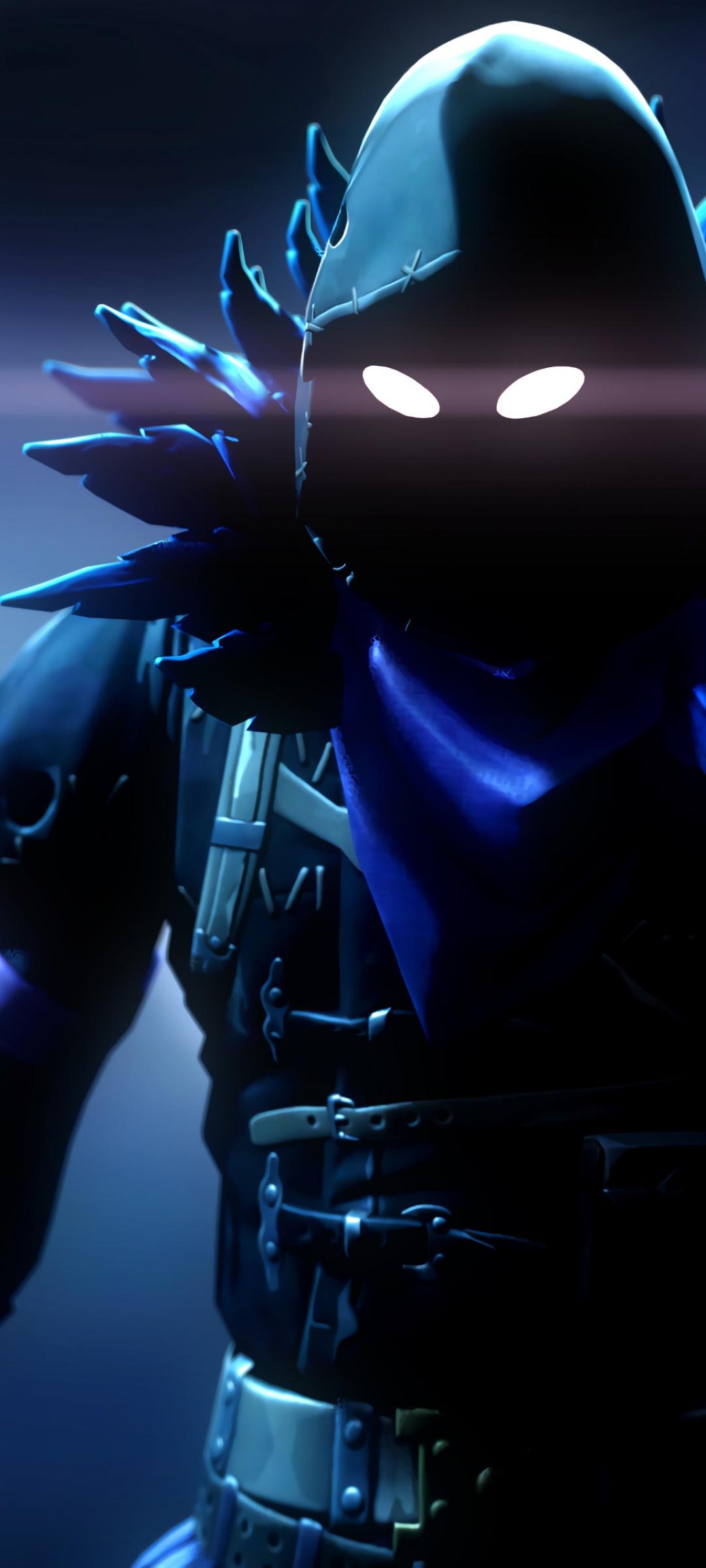 1080x2400 Raven Wallpaper 4K, Fortnite Battle Royale, Video Game, 2021 Games, Games
