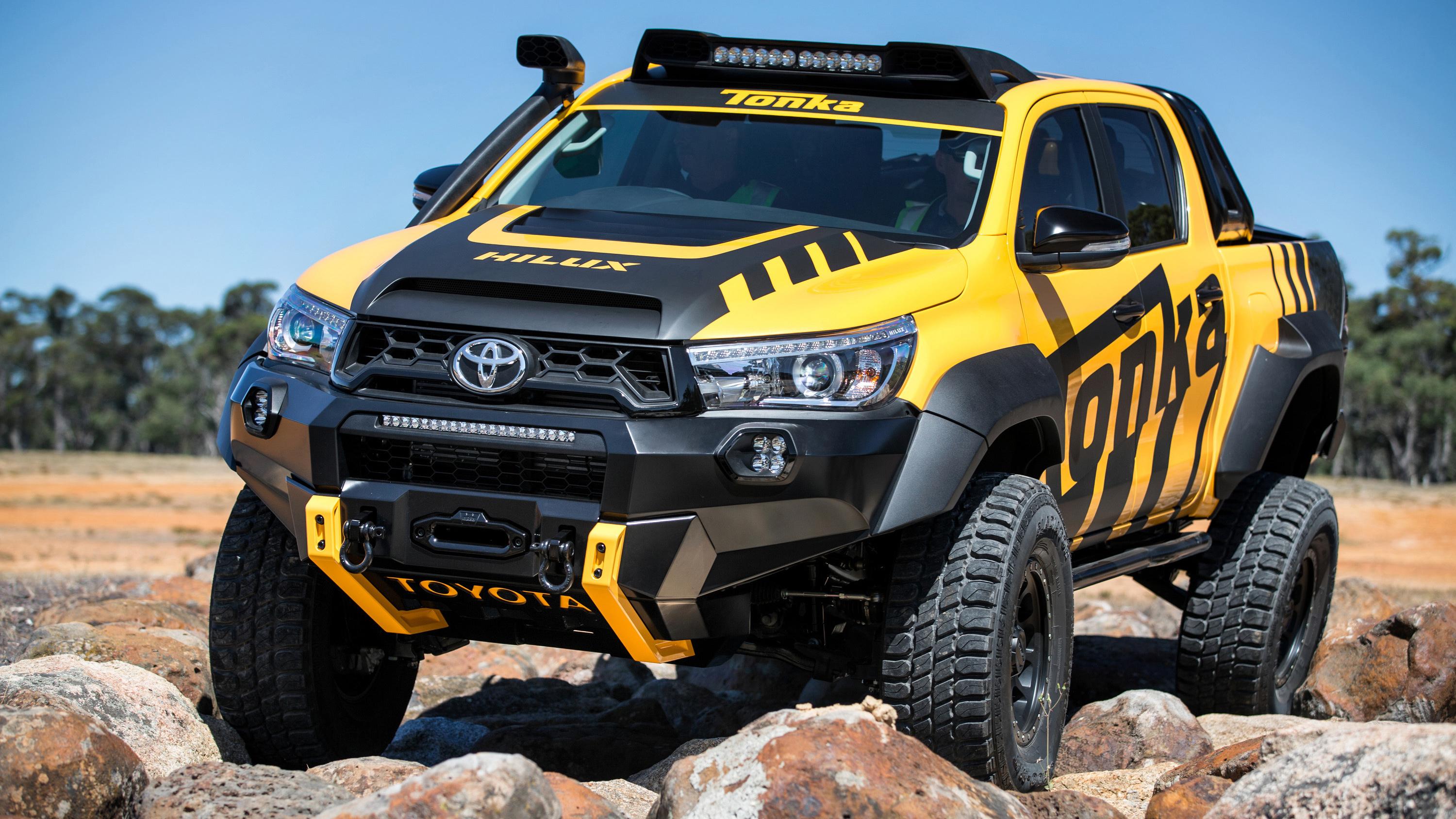 3000x1688 Toyota HiLux Tonka Concept 2017 Wallpaper. HD Car Wallpaper