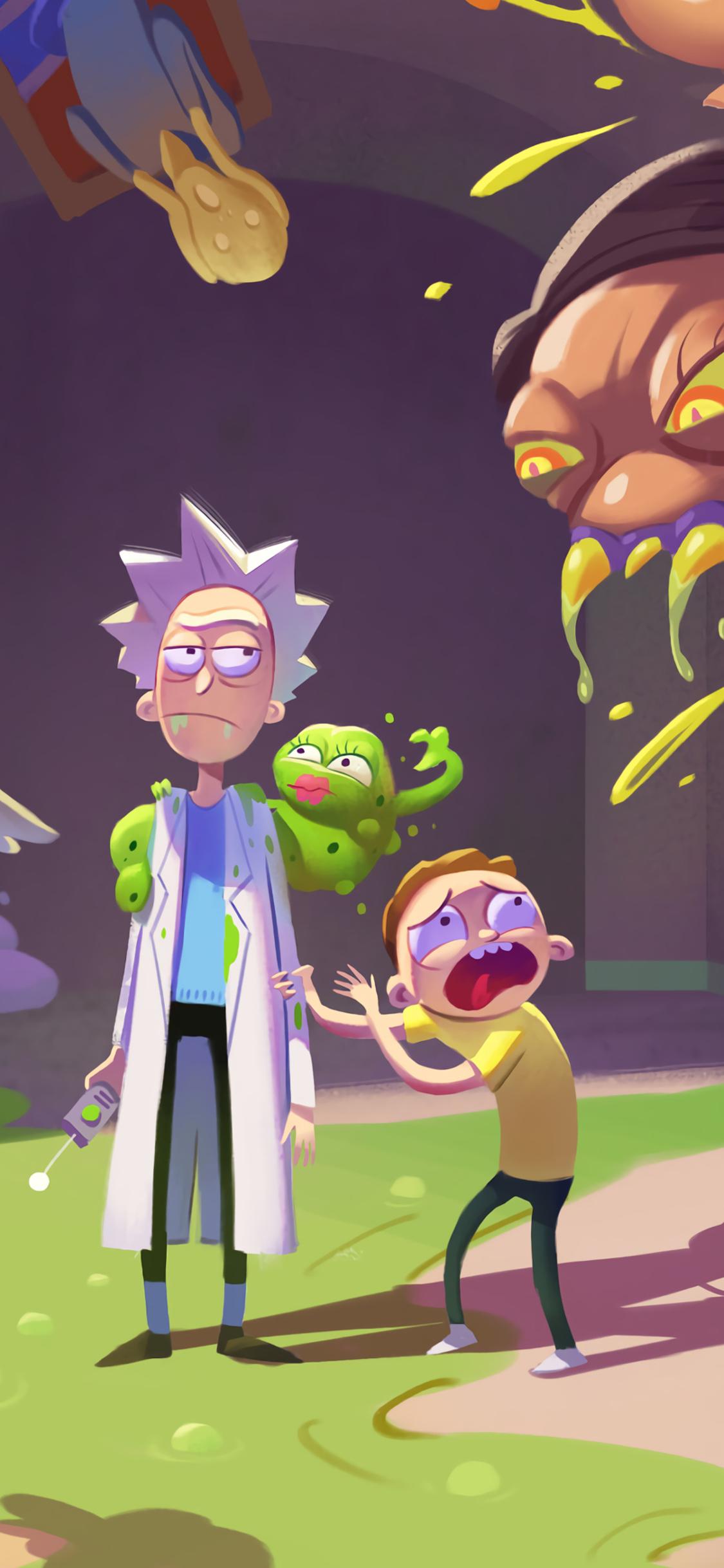 1125x2436 Rick and Morty Wallpaper Best Quality Rick and Morty Background (HD, 4k)