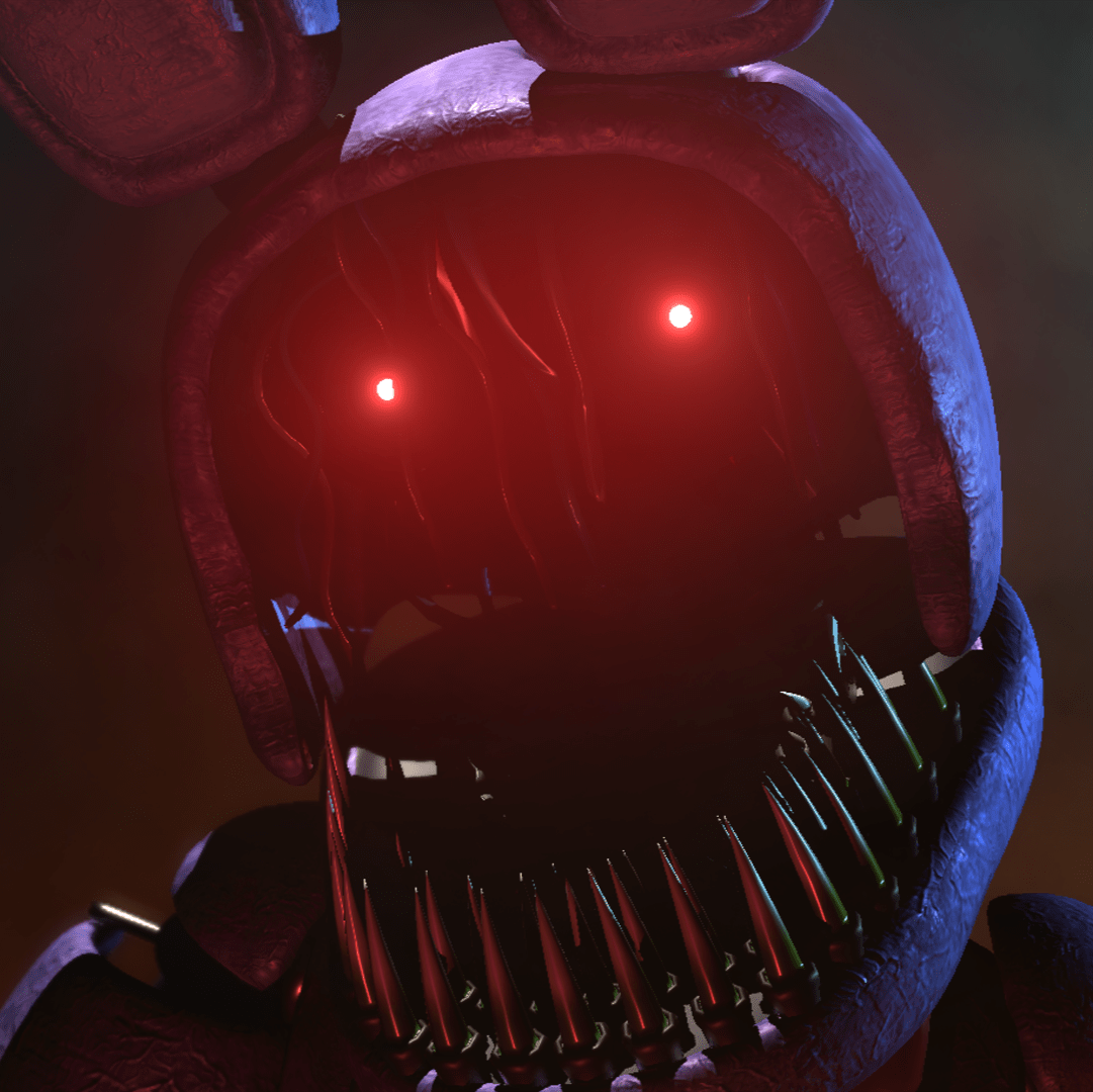 1081x1080 NightMare Withered Bonnie Nights at Freddy's Photo