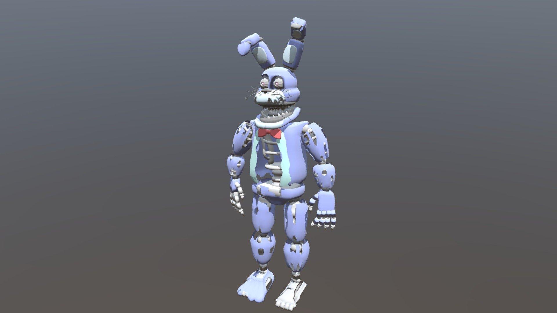 1920x1080 Nightmare Bonnie Free 3D model by ann55010970637 [b1a2f6e]