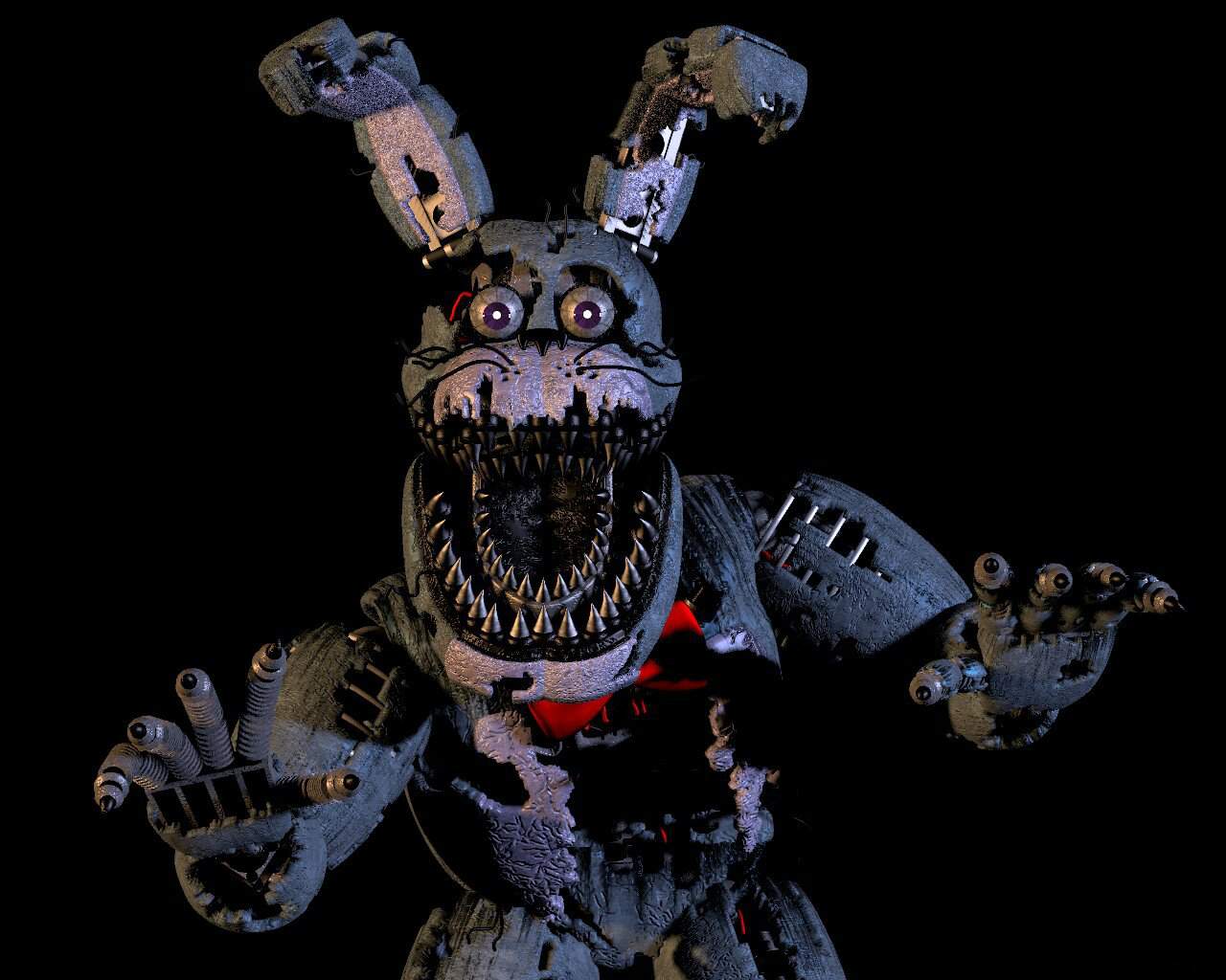 1280x1024 Nightmare Bonnie. Five Nights At Freddy's Amino