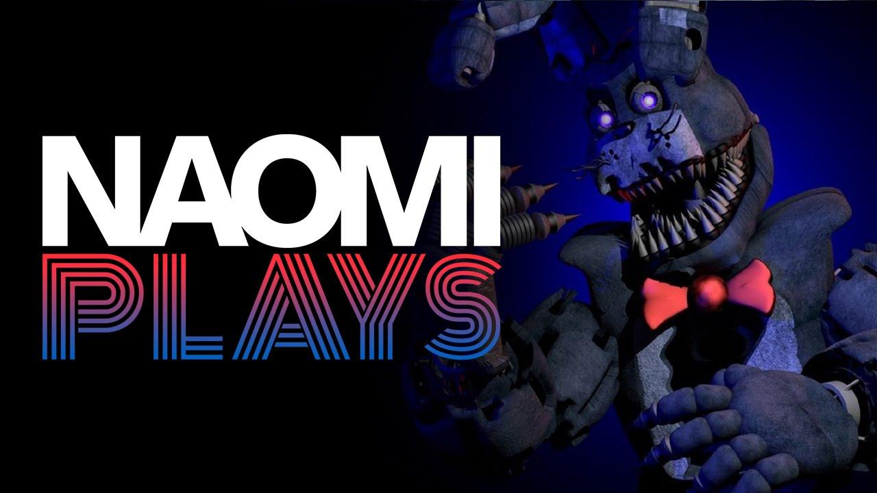 1280x720 Naomi Finds Nightmare Bonnie in Five Night's at Freddy's 4 Plays