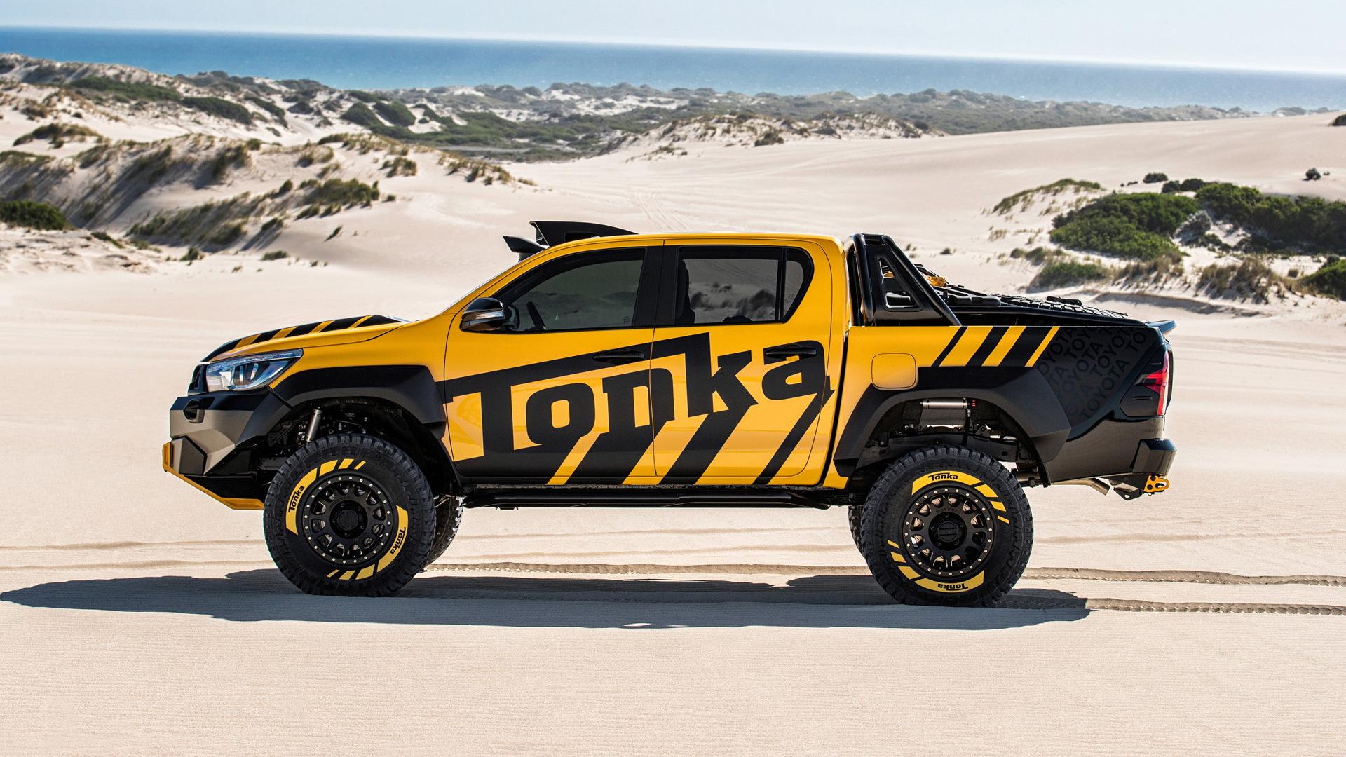 1920x1080 Toyota Hilux Tonka concept is for the inner child in all of us