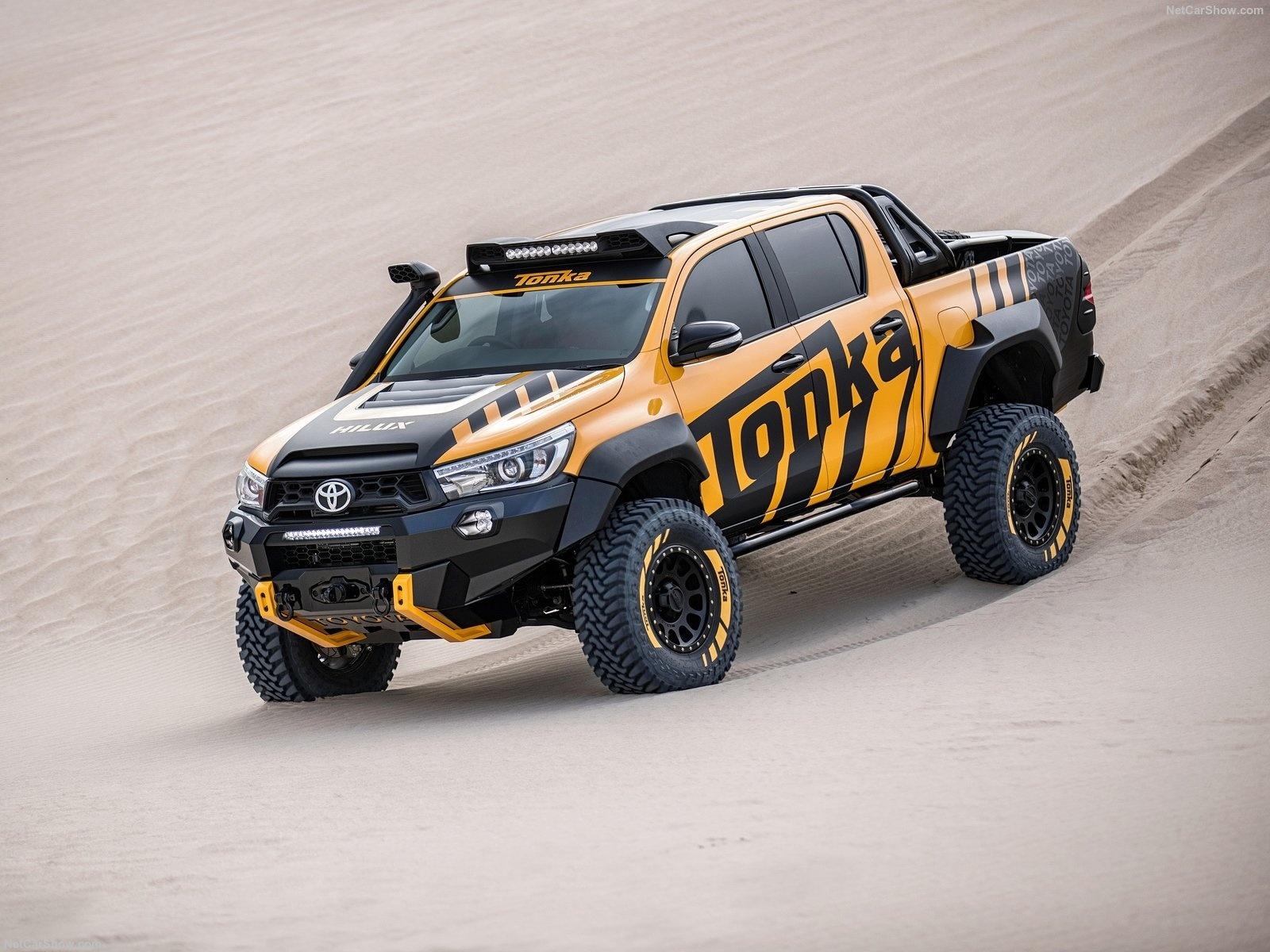 1600x1200 Toyota HiLux Tonka pickup truck Concept 2017 wallpaperx1200