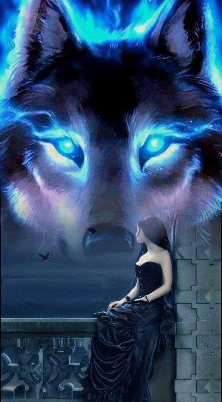736x1328 Wolf Wallpaper