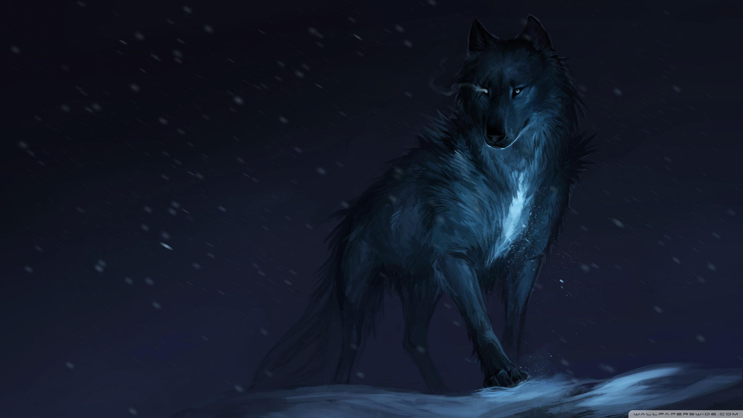 2560x1440 Wolf Art Ultra HD Desktop Background Wallpaper for : Widescreen & UltraWide Desktop & Laptop : Multi Display, Dual & Triple Monitor : Tablet
