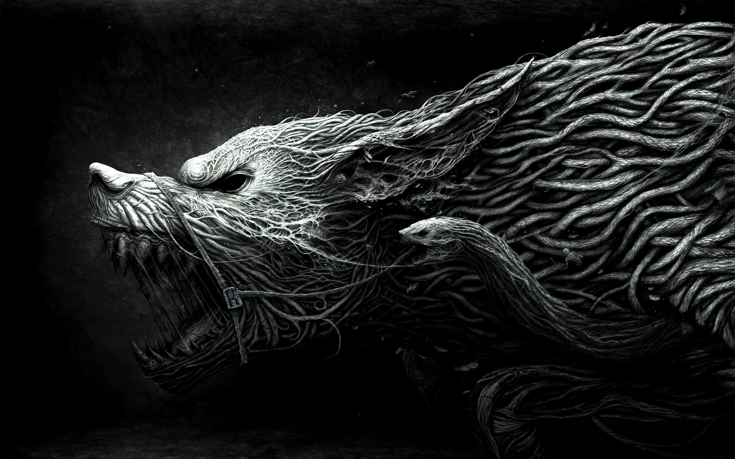 2560x1600 Wallpaper 4K Pc Wolf Trick