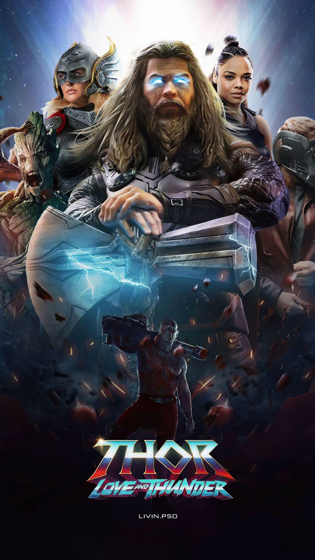 1080x1920 Thor Love And Thunder Wallpaper Love And Thunder HD, 4k Wallpaper [ 2022 ]