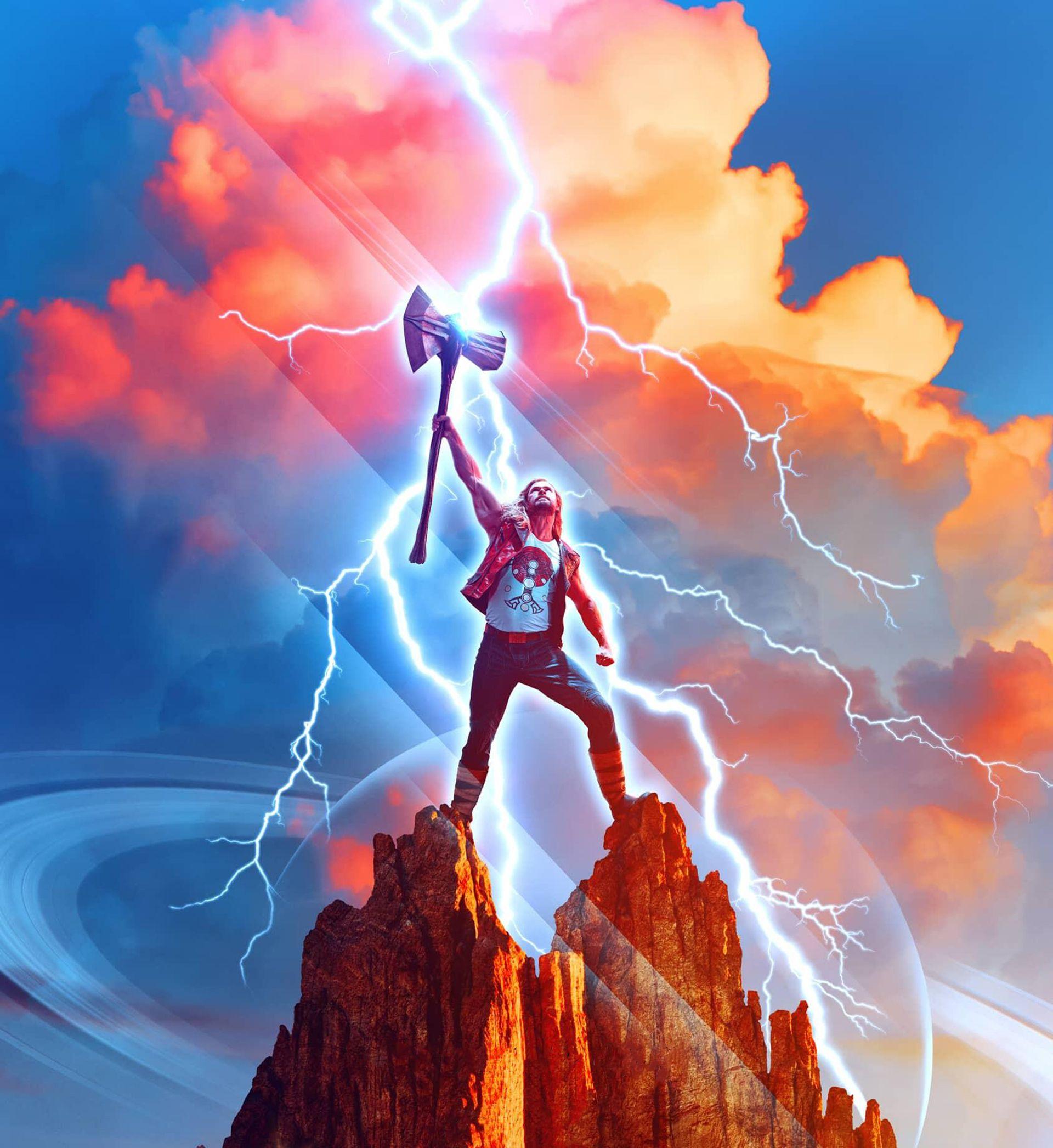 1920x2093 Thor Love and Thunder Poster Wallpaper, HD Movies 4K Wallpaper, Image, Photo and Background