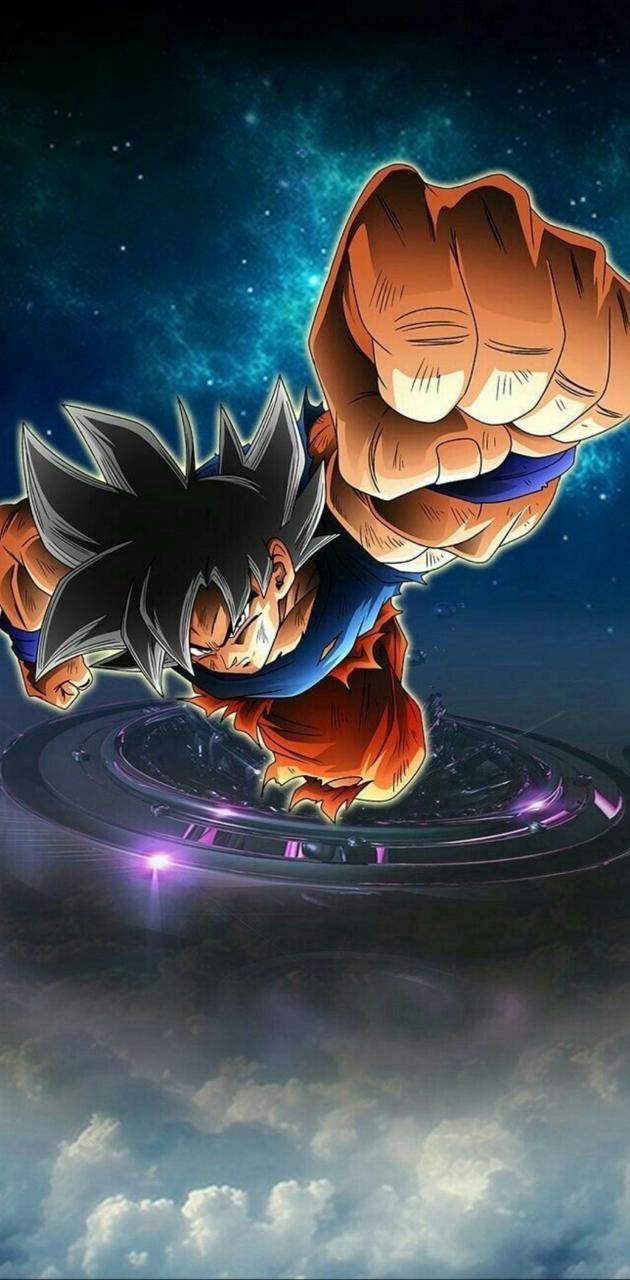 630x1280 Goku wallpaper