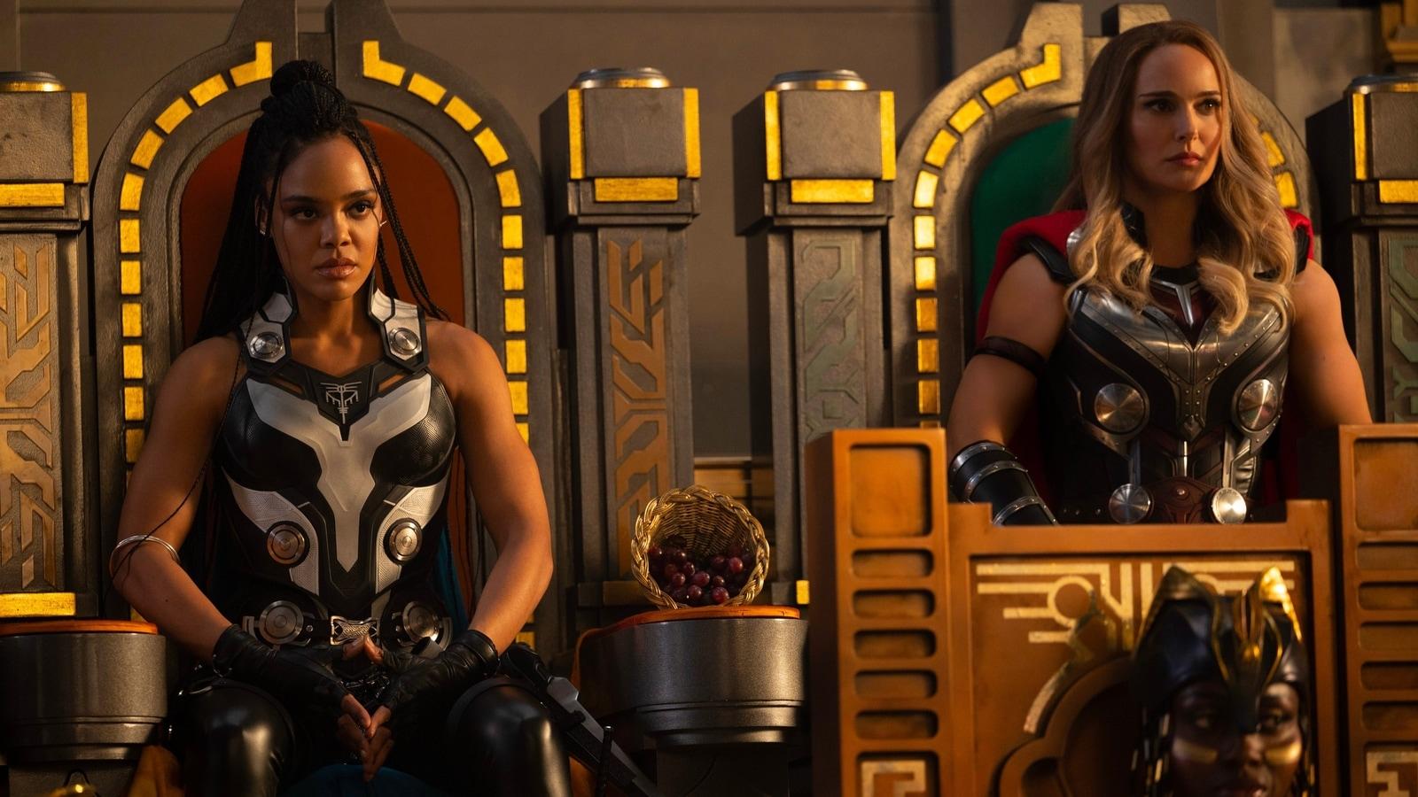 1600x900 Thor: Love and Thunder new pic shows Natalie Portman with Tessa Thompson