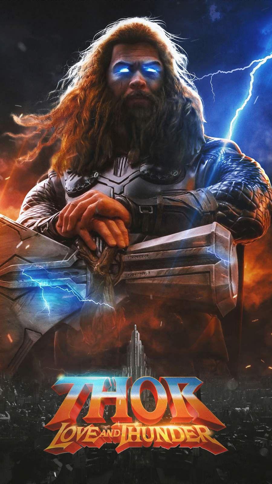 900x1600 Thor Love And Thunder IPhone Wallpaper