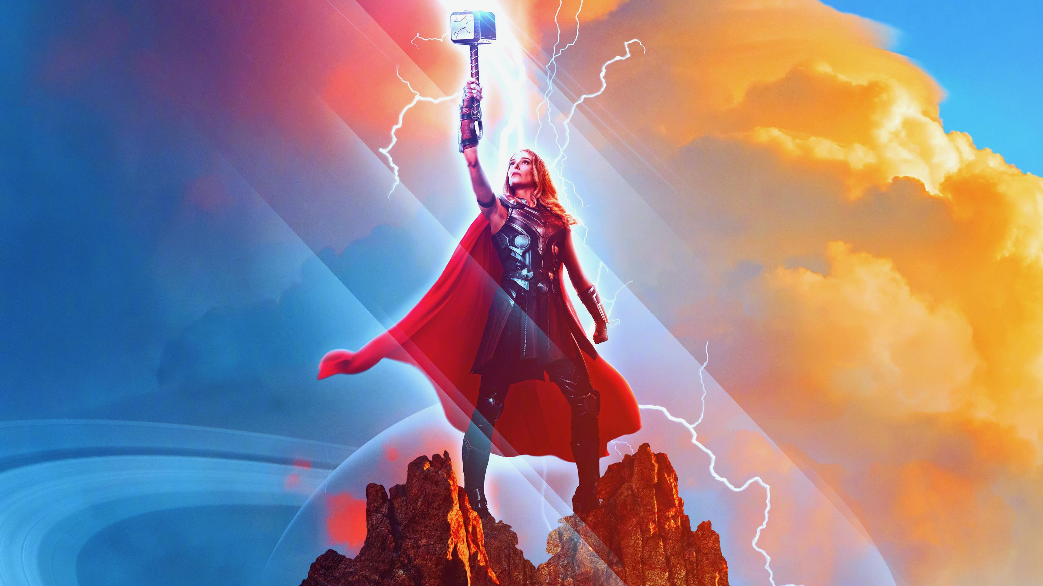 3375x1898 Movie Thor: Love and Thunder HD Wallpaper