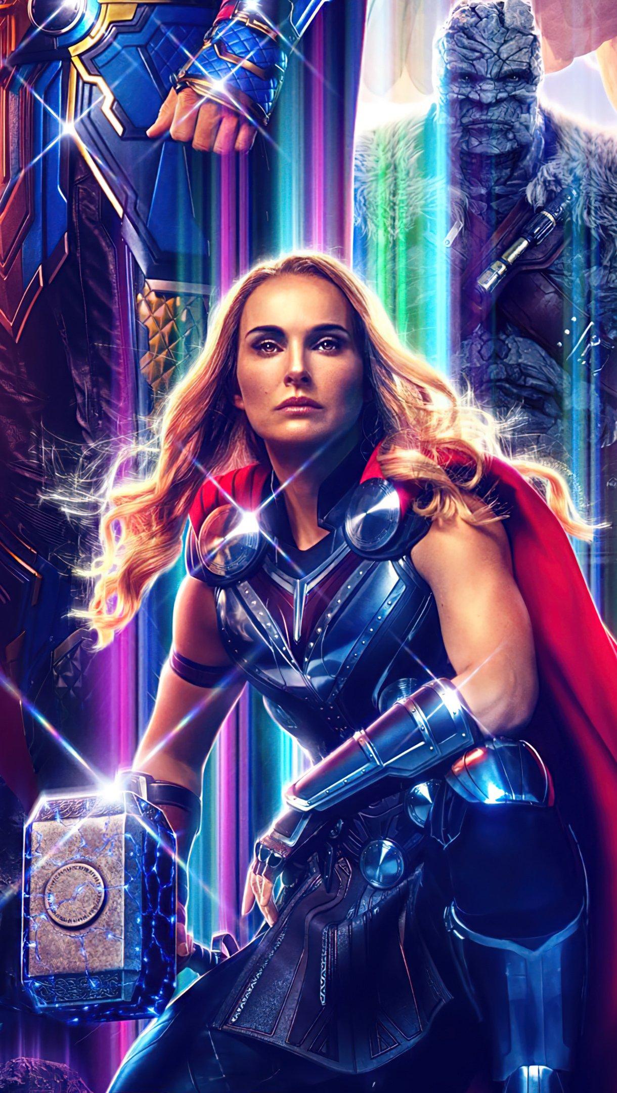 1220x2160 Jane Foster Thor Love and Thunder Wallpaper 4k Ultra HD