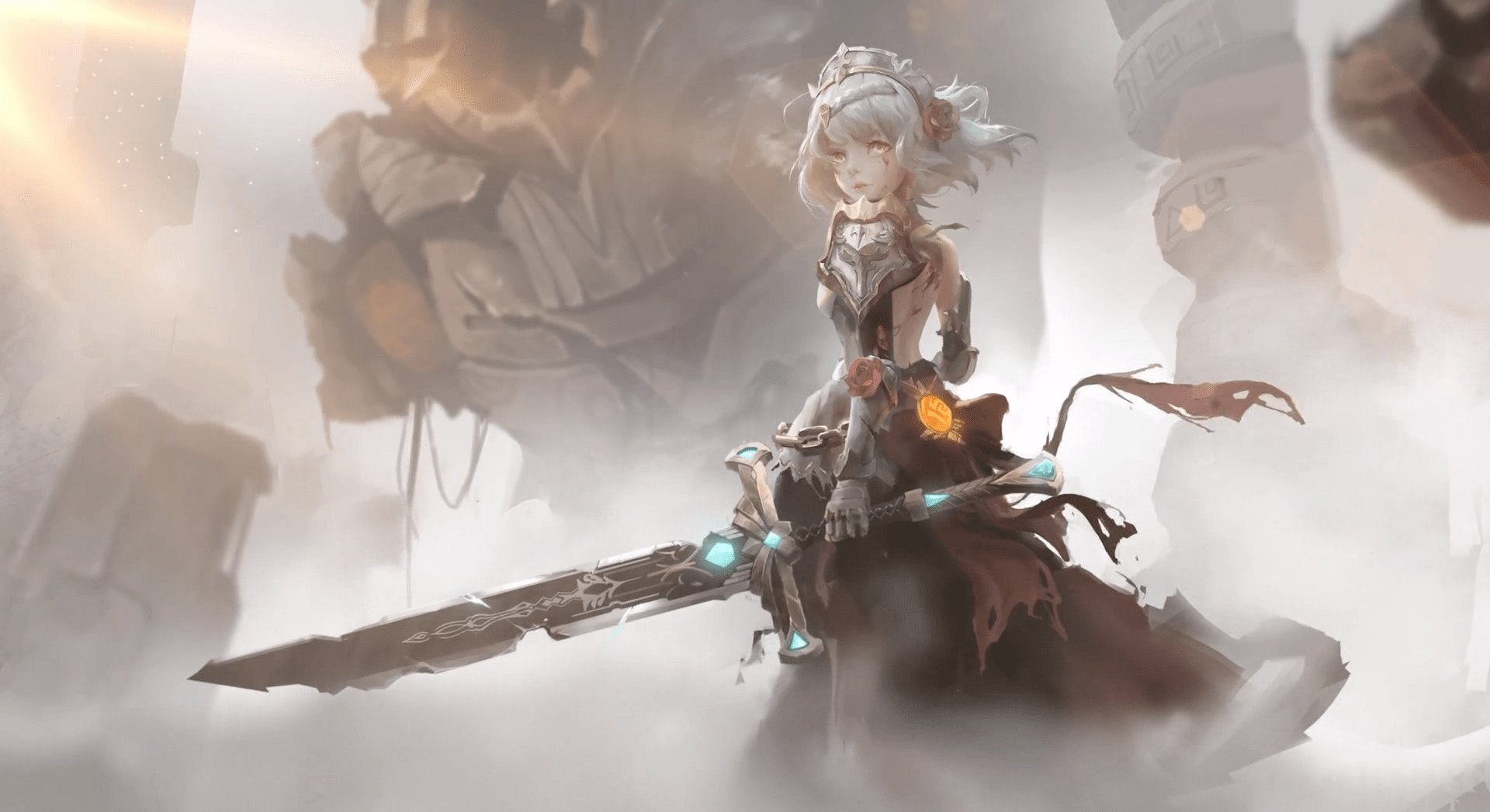 1920x1047 Noelle's Wallpaper On N0va Desktop (Mihoyo's Animated Wallpaper App) Looks More Like PUNISHED Noelle Than The Kind And Naive Maid We All Know And Love. : R Genshin_Impact