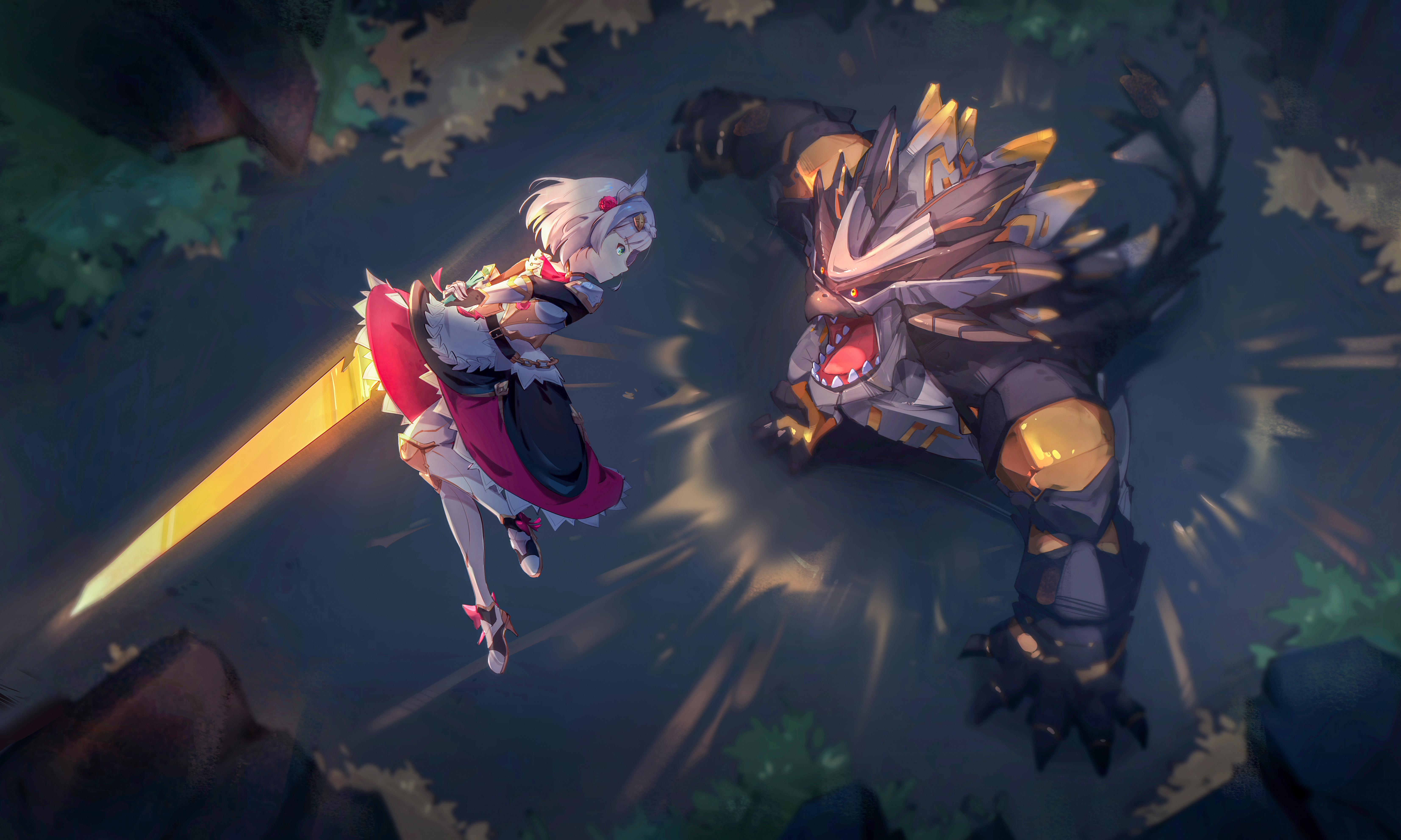 6613x3968 Noelle (Genshin Impact) HD Wallpaper and Background