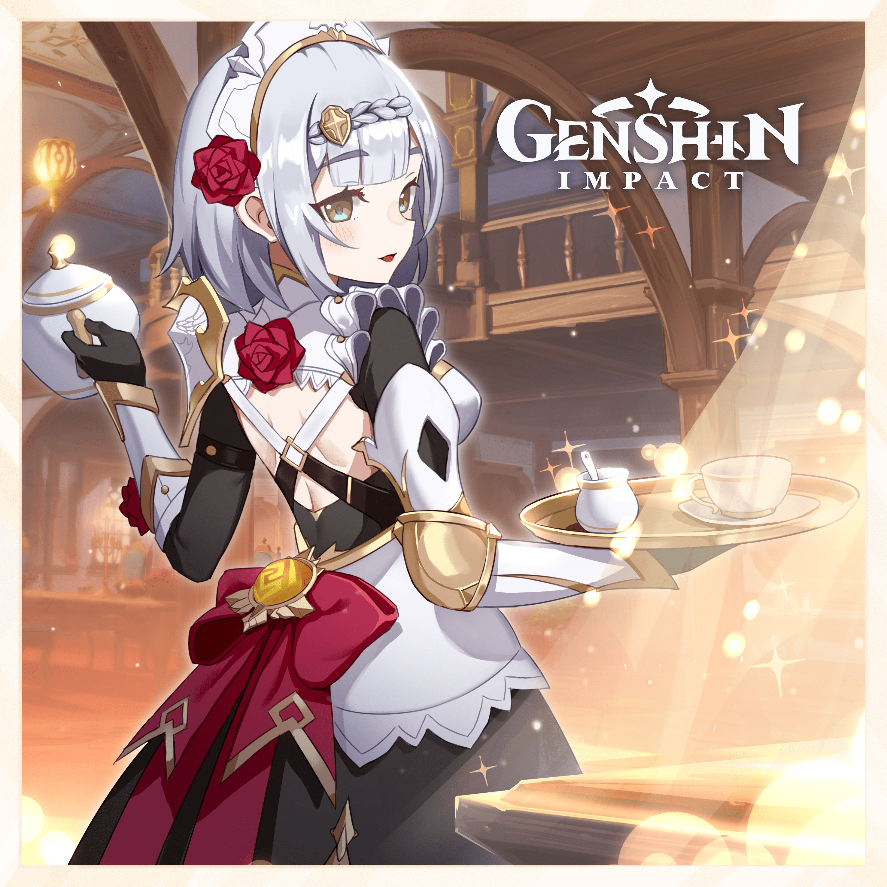 2953x2953 Noelle (Genshin Impact) Anime Image Board