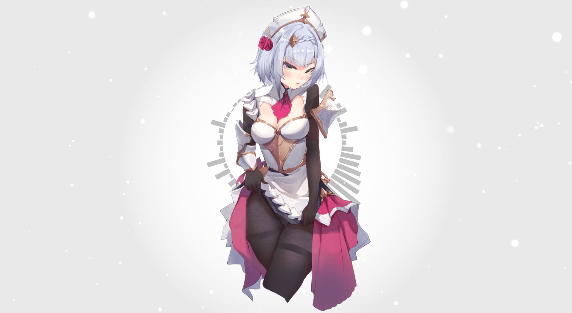 1920x1052 Noelle Genshin Impact Audio Responsive live wallpaper [DOWNLOAD FREE]