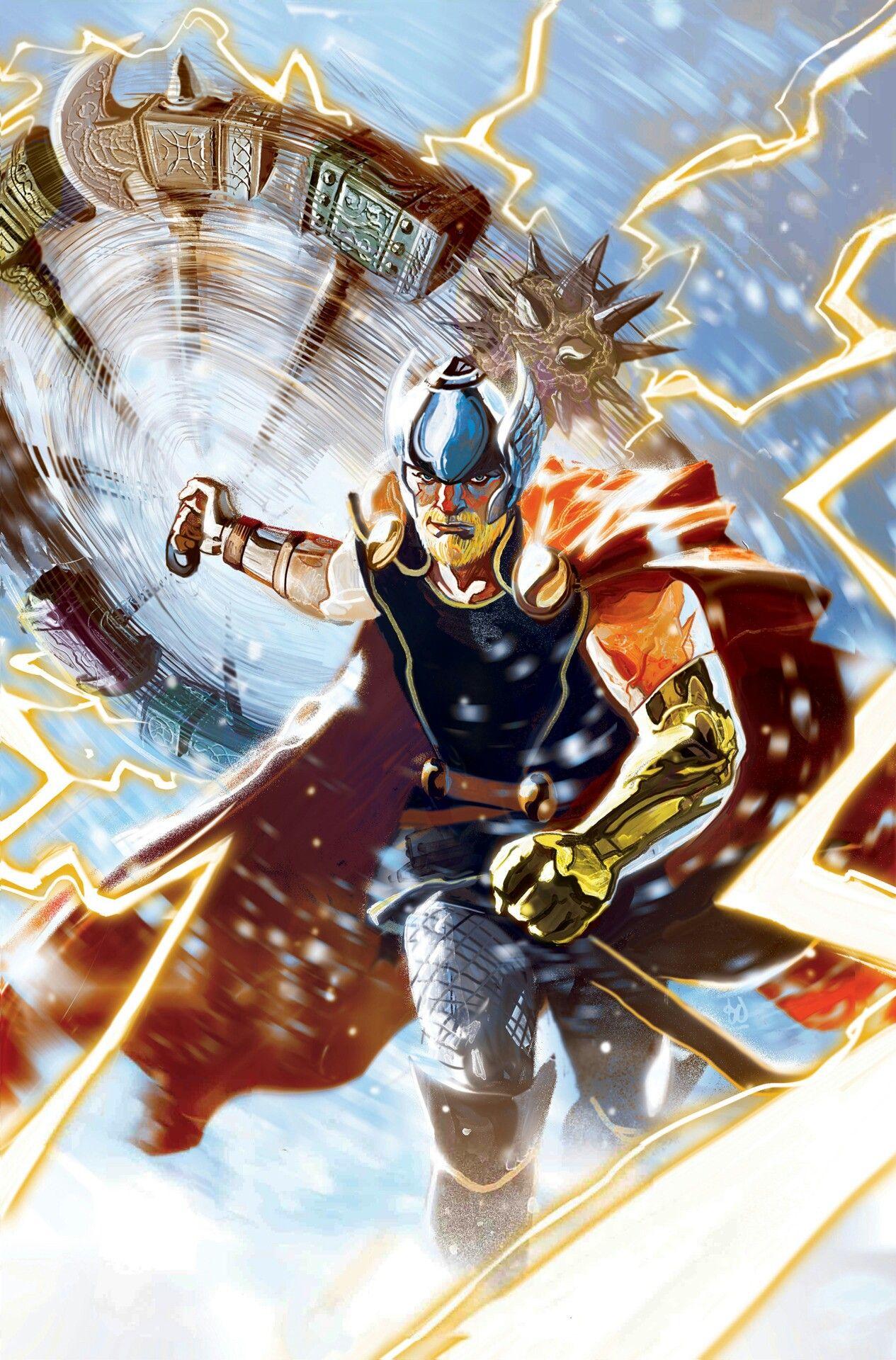 1265x1920 Rune King Thor Wallpaper