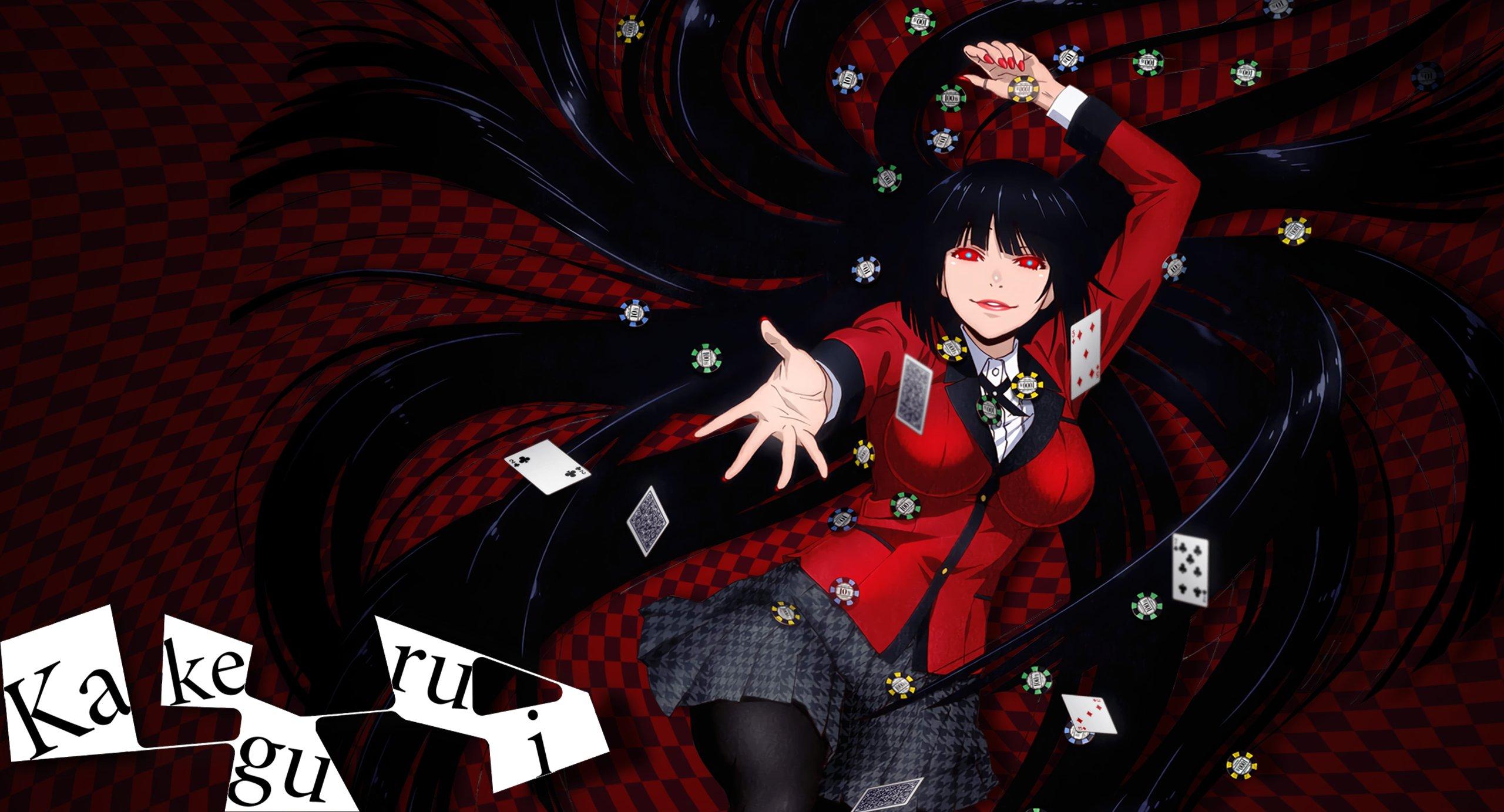 2560x1383 Anime Kakegurui Widescreen Wallpaper 105672