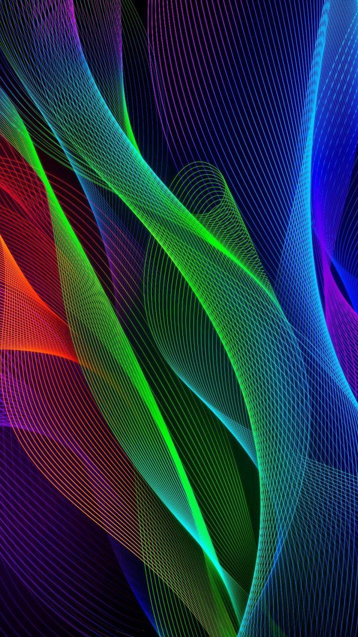 720x1280 razer iphone wallpaper, blue, purple, green, electric blue, light