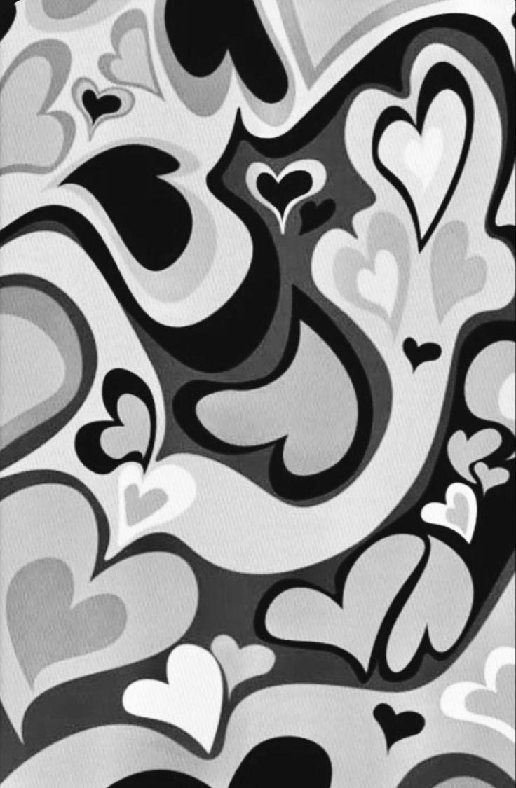 Timeet Modern Heart Wallpaper Peel and Stick Wallpaper Self Adhesive  Wallpaper 177x787 Black White Contact Paper Vinyl Removable Wallpaper  Decorative for Bedroom Living Room Bathroom  Amazonin Home Improvement