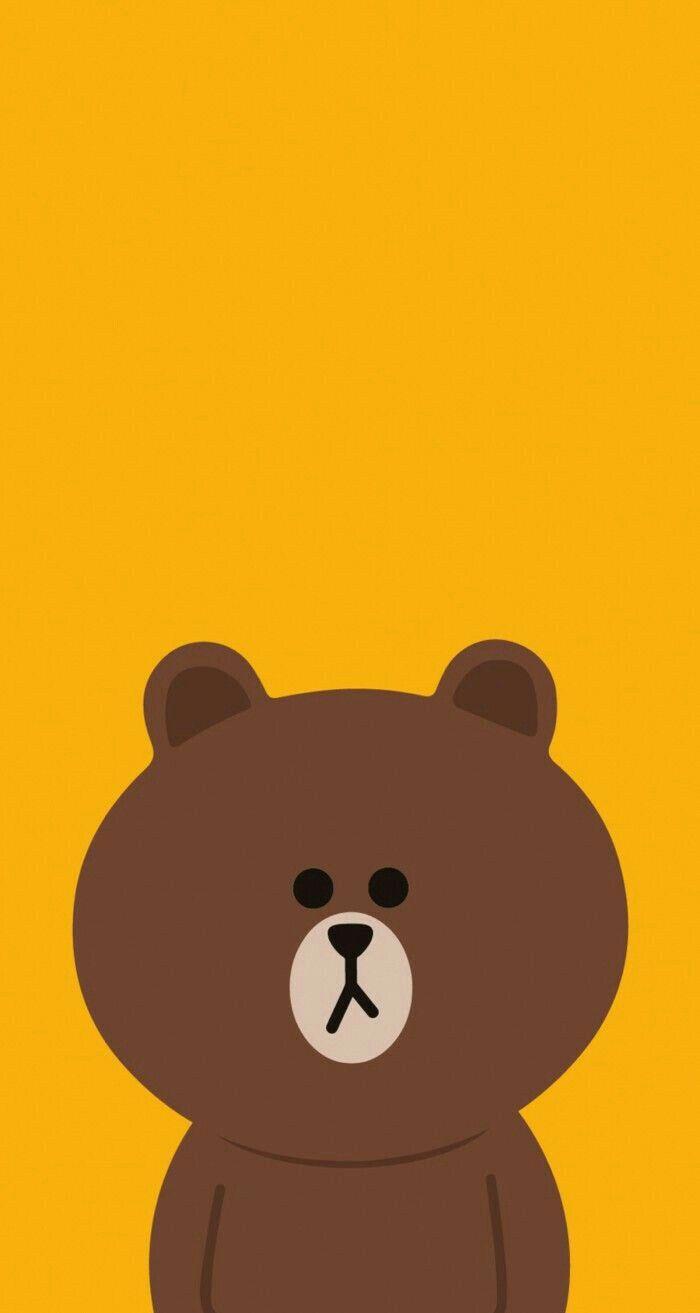 700x1313 Brown Line Wallpaper iPhone