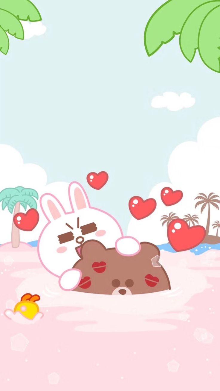 736x1308 Free Line Friends Wallpaper, Line Friends Wallpaper Download
