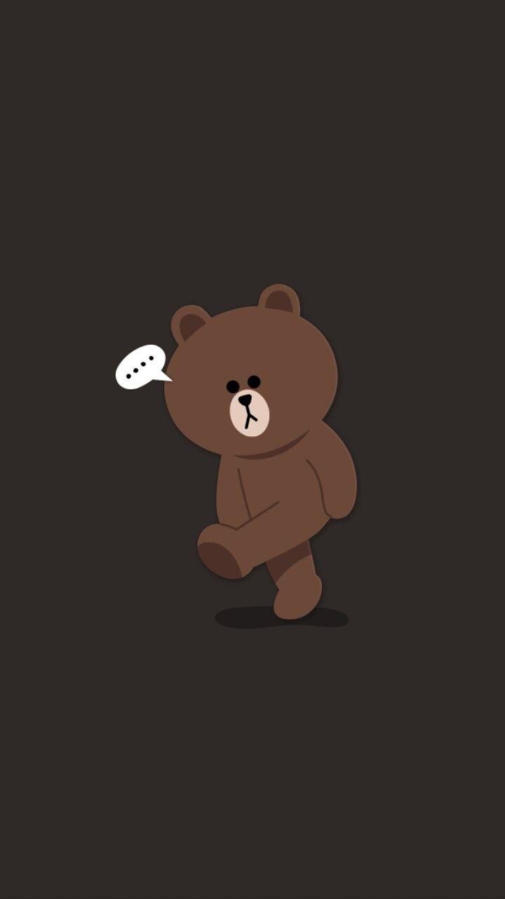 720x1280 Line Brown Wallpaper