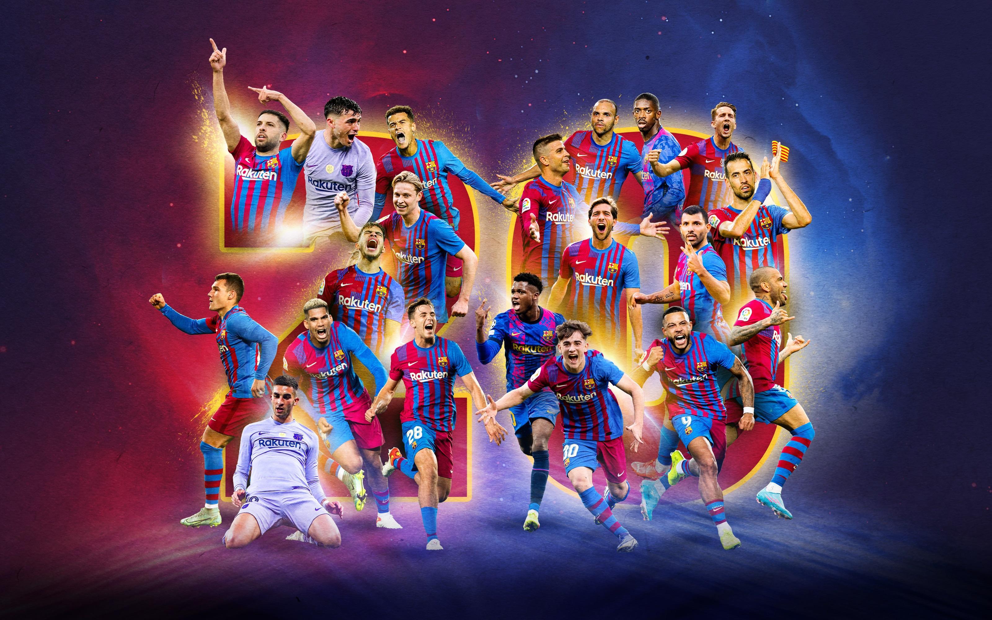 3200x2000 FC Barcelona 2022 Wallpaper