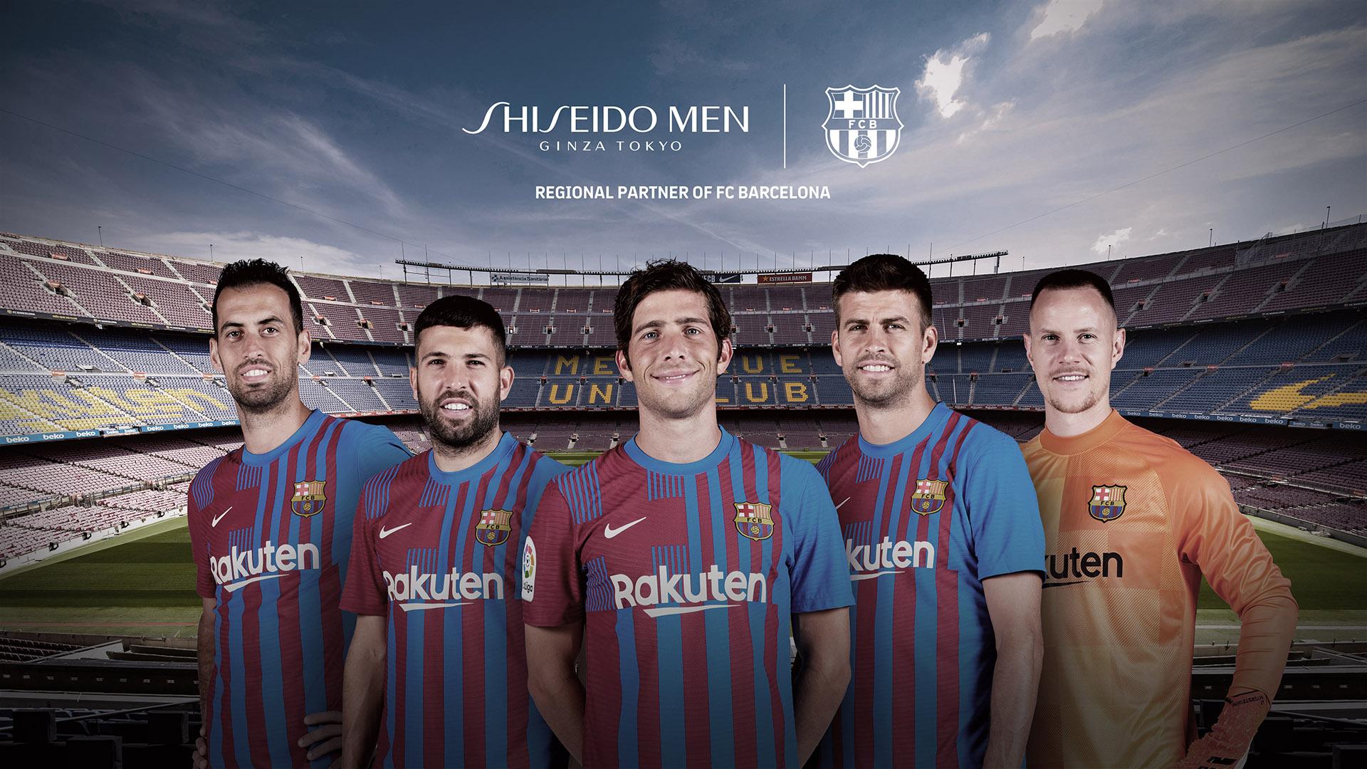 1920x1080 FC Barcelona and Shiseido Men unveil new campaign featuring Sergi Roberto