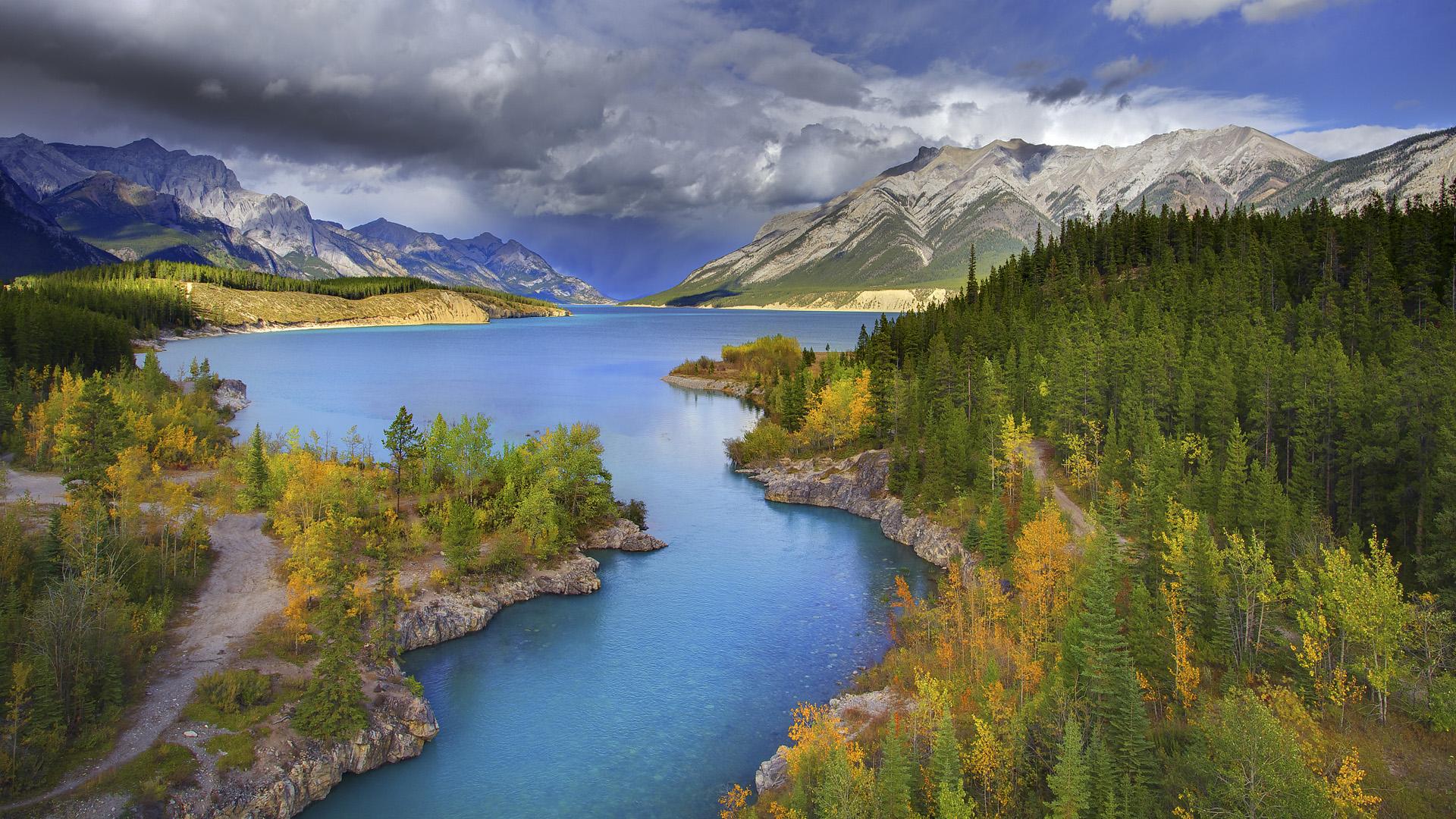 1920x1080 amazing landscape wallpaper, natural landscape, nature, body of water, mountain, highland