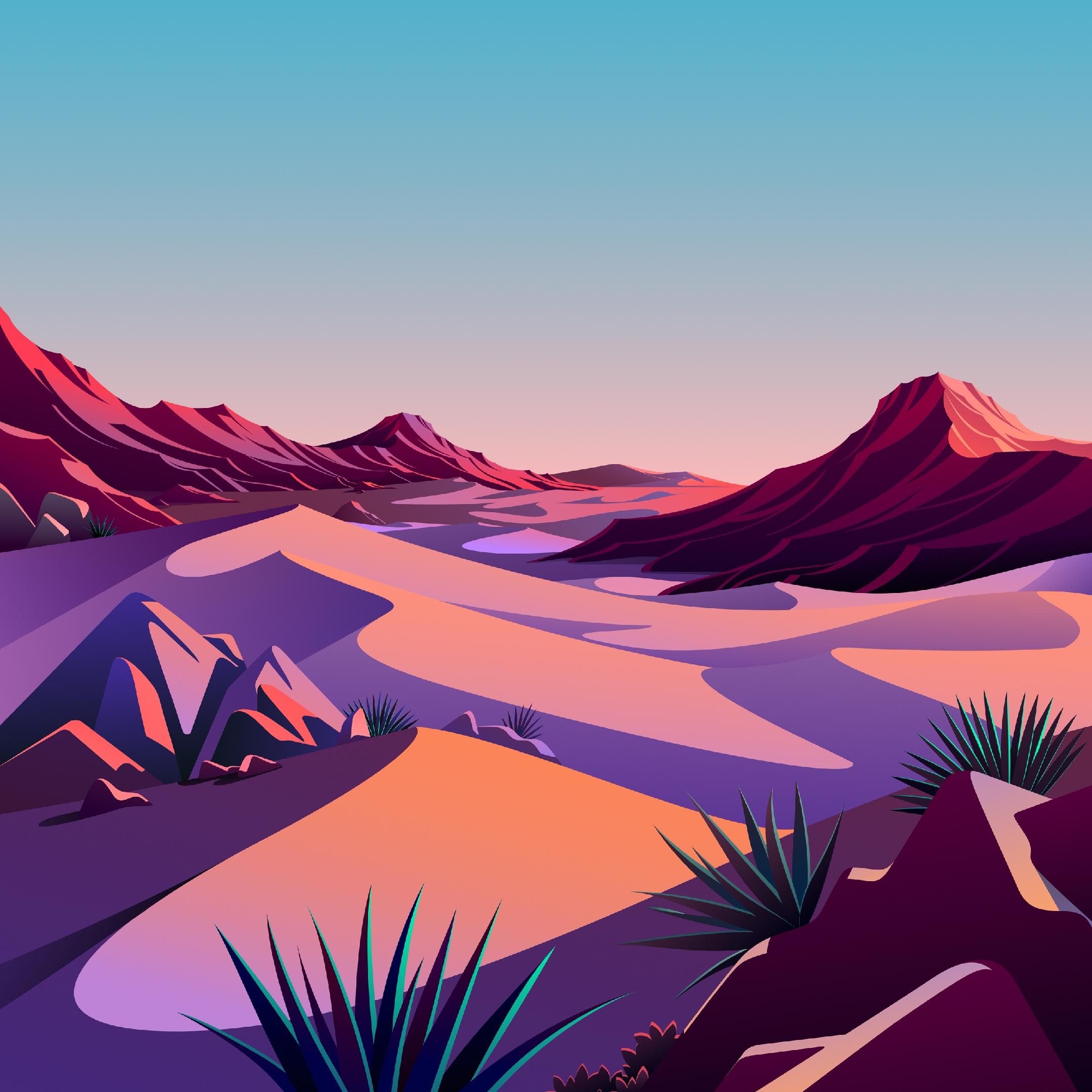2160x2160 Get the iOS 14.7 Default Wallpaper X Daily