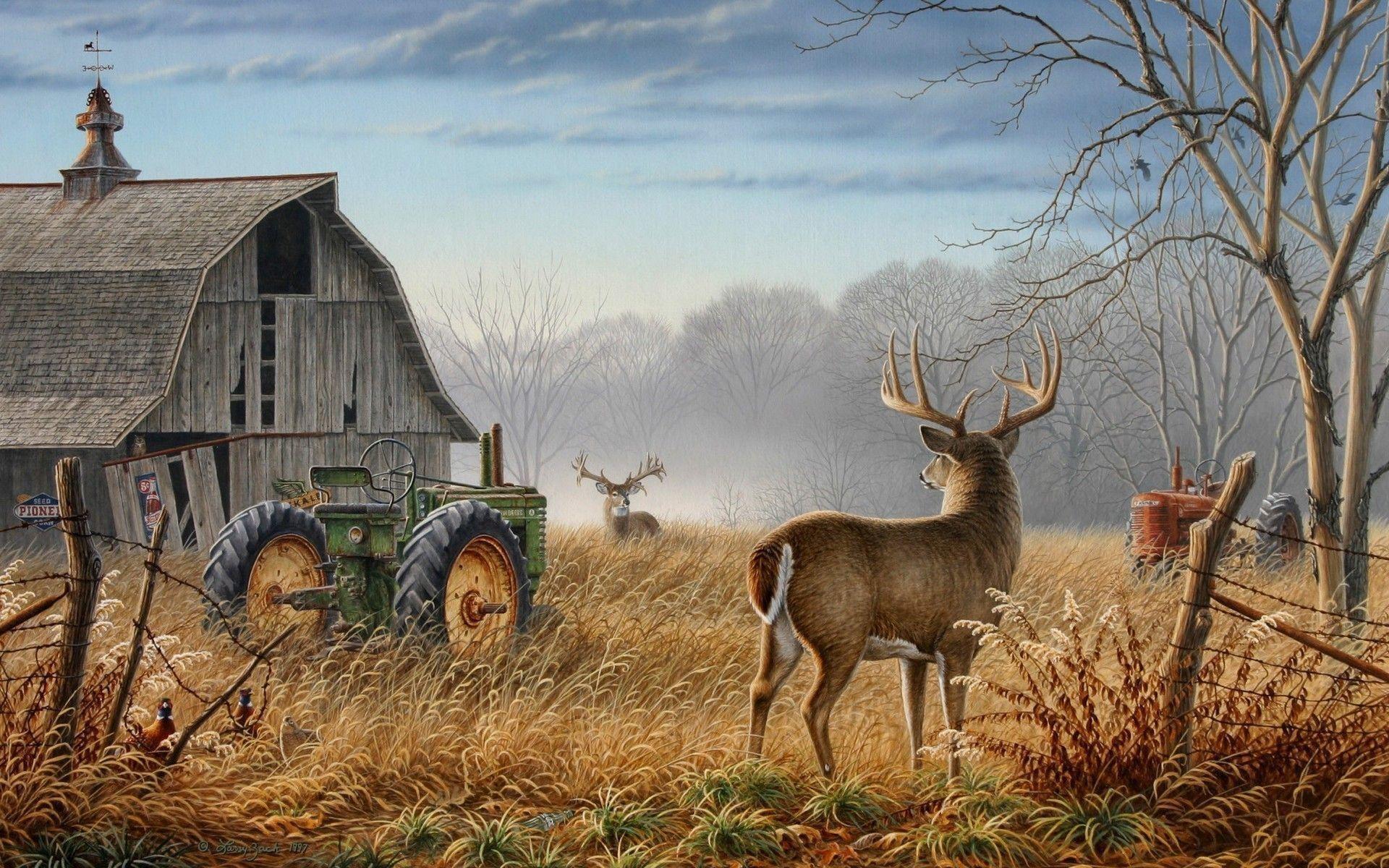 1920x1200 Deer Hunting Wallpaper for Computer