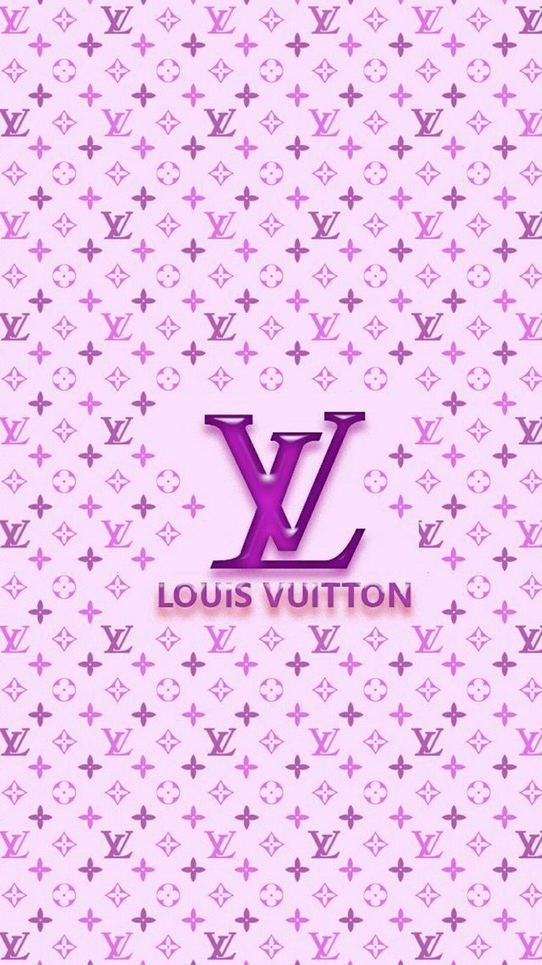 1080x1920 LV Pink Wallpaper