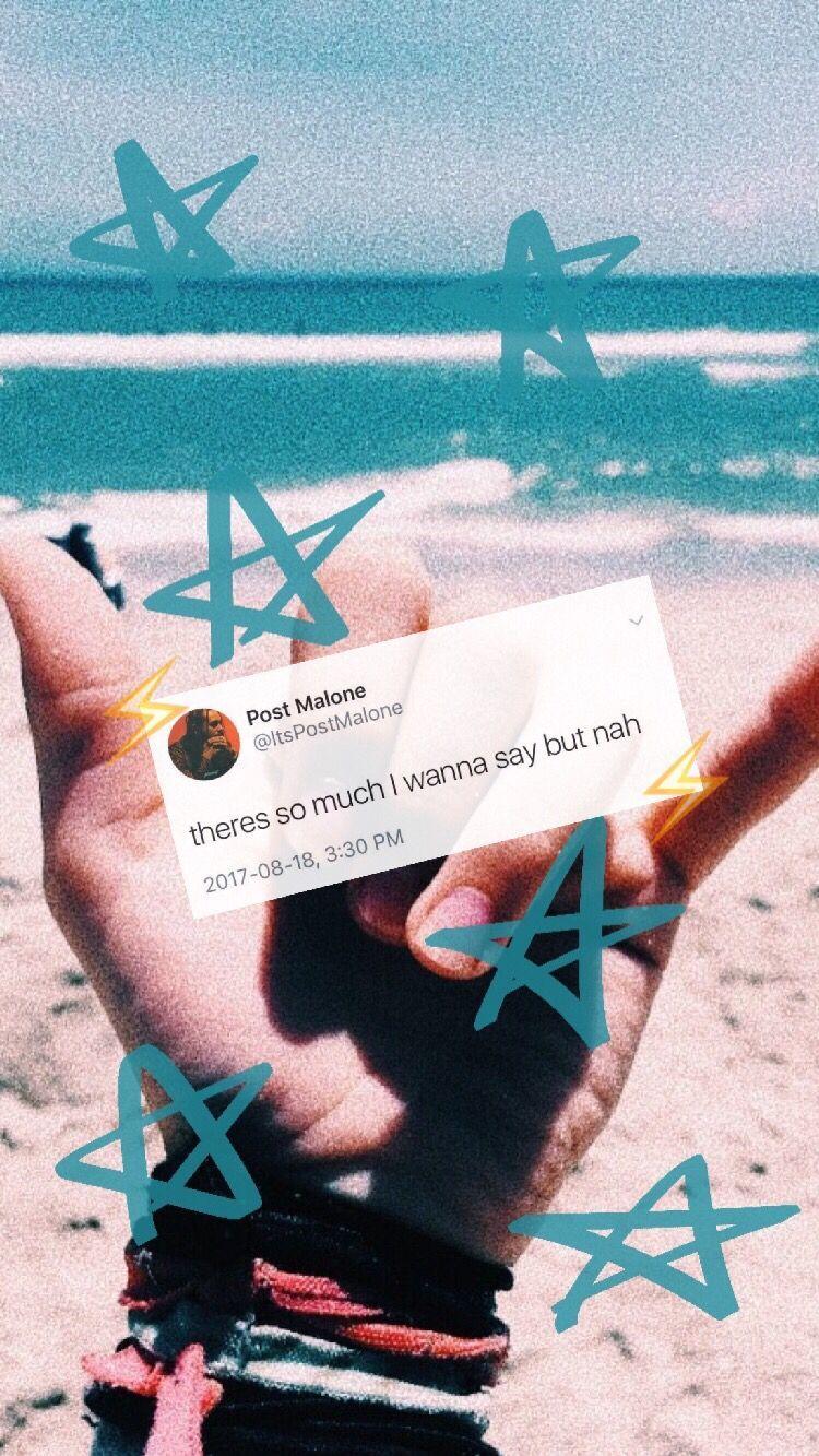 750x1333 Post Malone Aesthetic Wallpaper