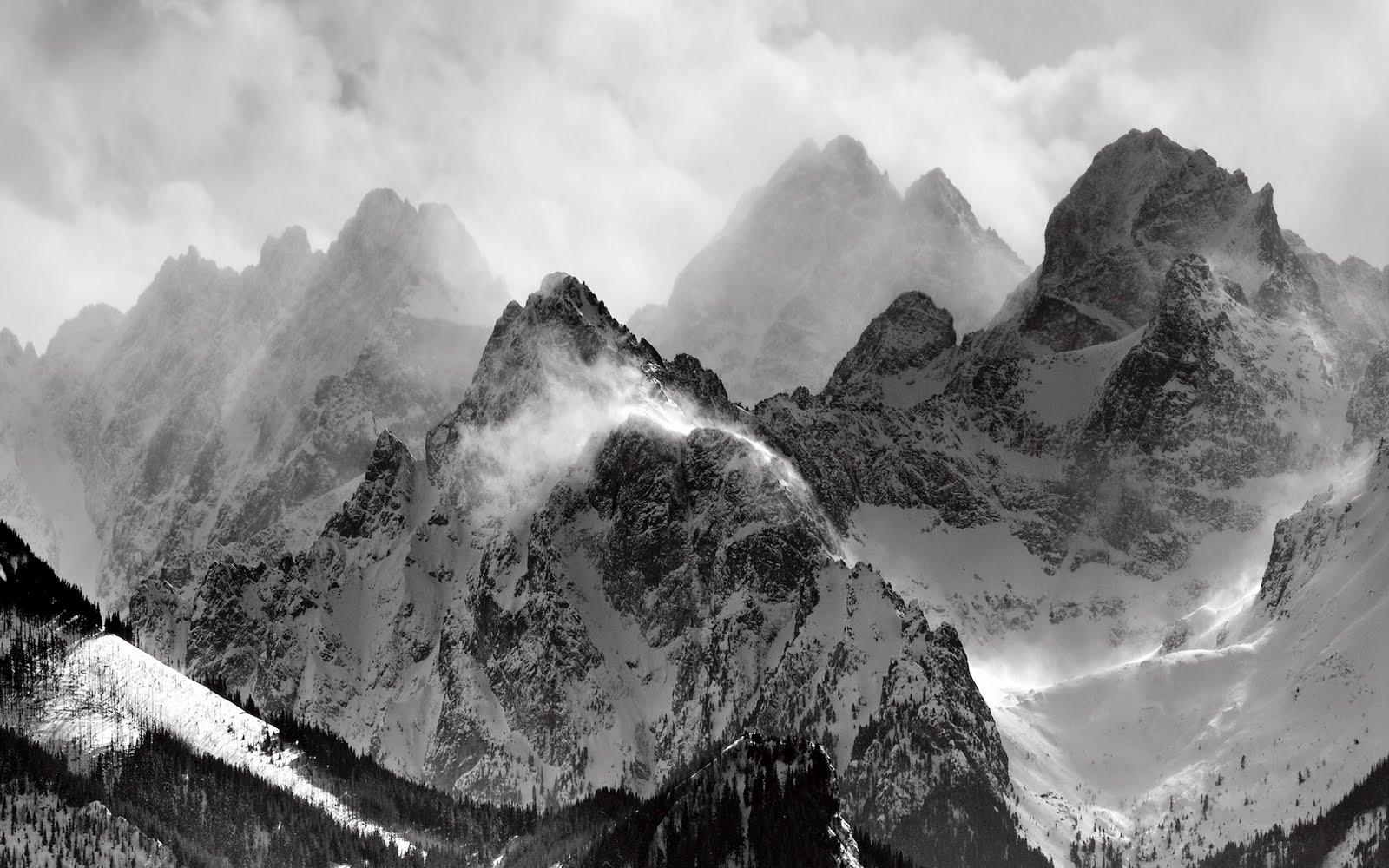 1600x1000 Butterfly Wallpaper Background: 6 Snow Mountain Wallpaper