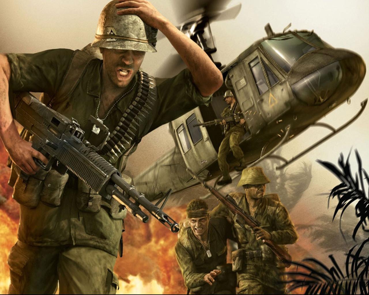 1280x1024 Picture Conflict Conflict Vietnam vdeo game