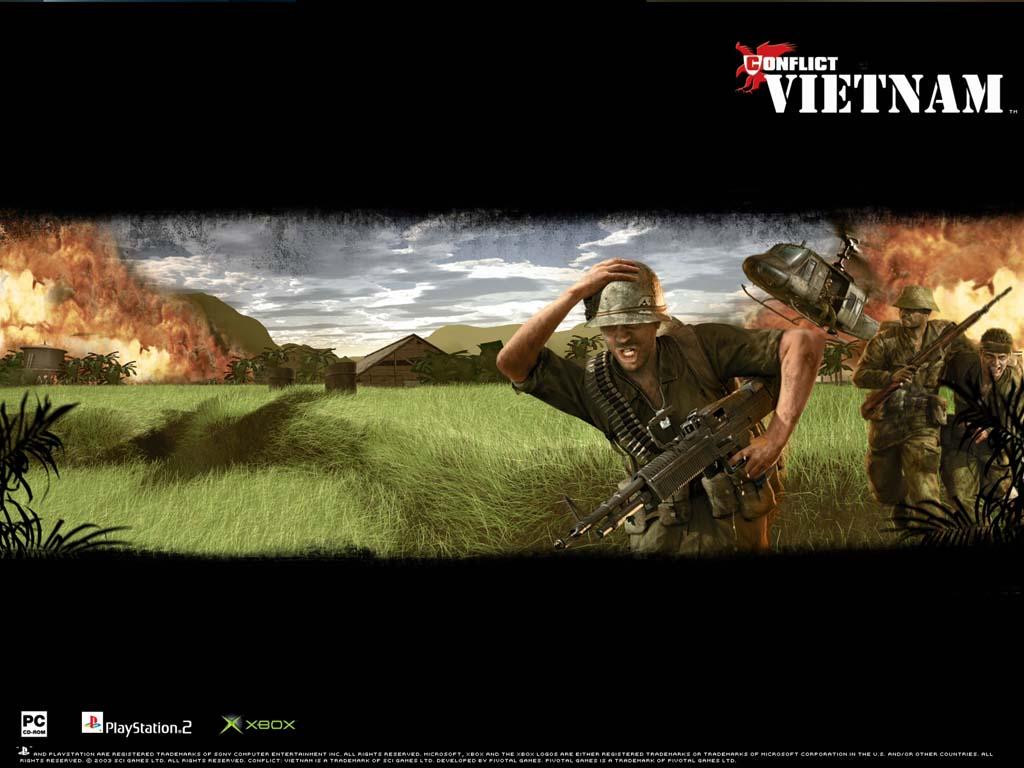 1024x768 Retro Blog TV: CONFLICT WALLPAPERS