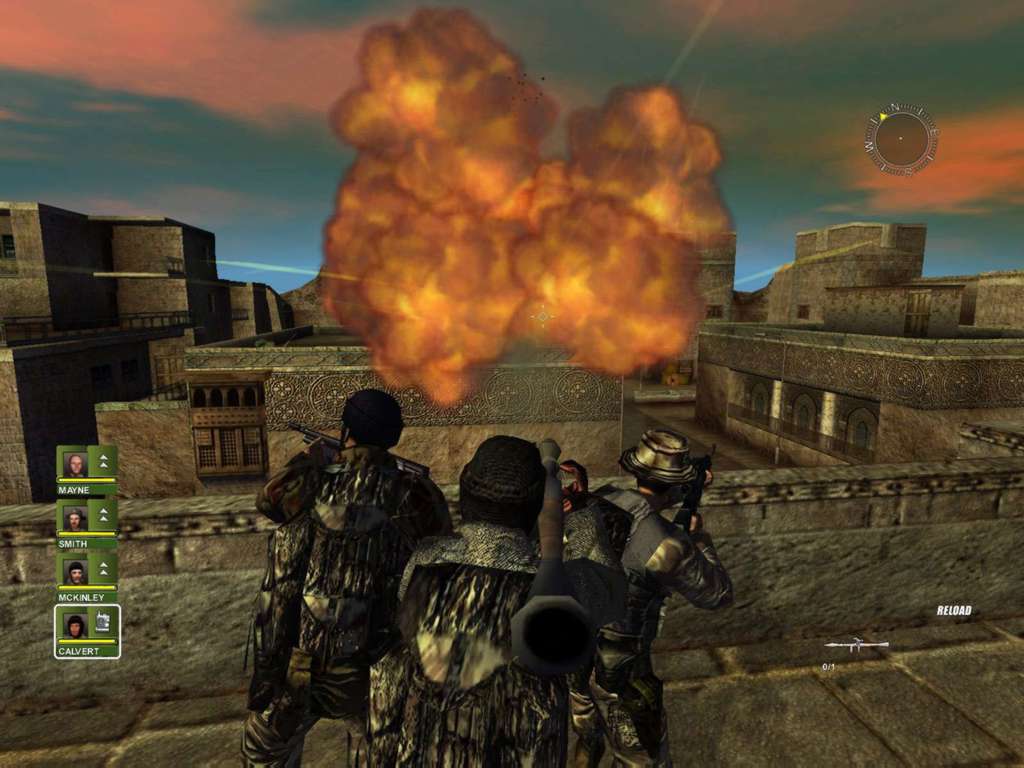 1024x768 Conflict: Desert Storm 2 to Baghdad fotka