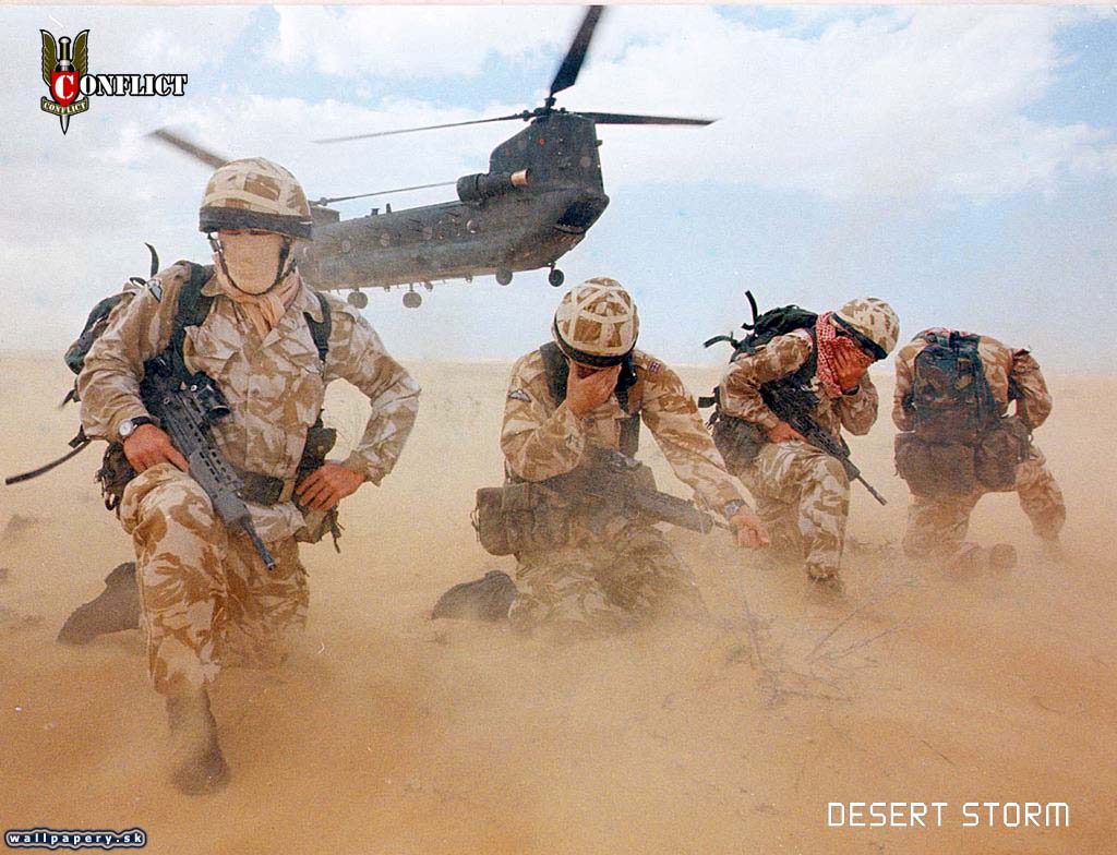 1024x784 Conflict: Desert Storm