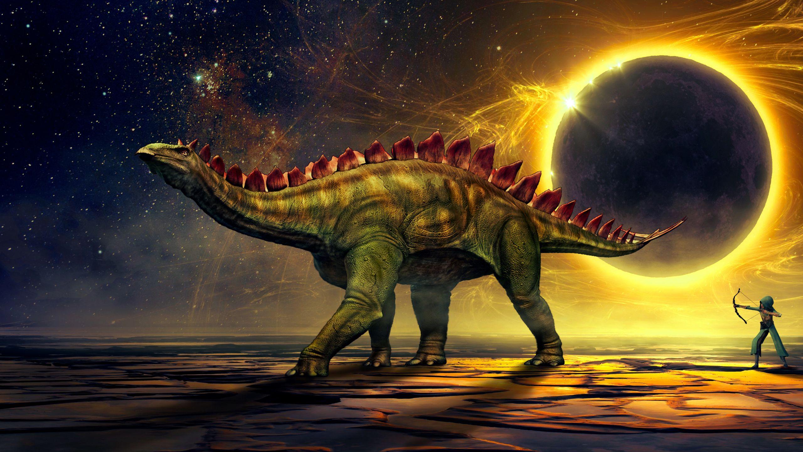 2560x1440 Dinosaur Wallpaper