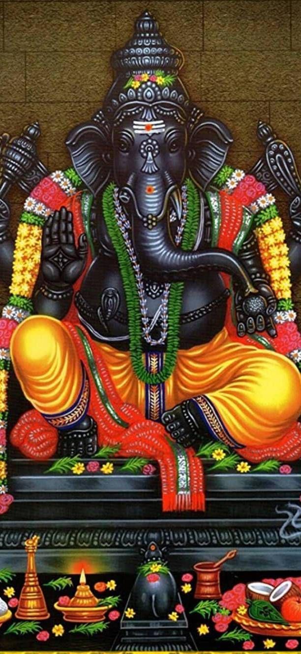 612x1327 lord vinayagar photo. iPhone wallpaper HD nature, Lord ganesha, Android wallpaper