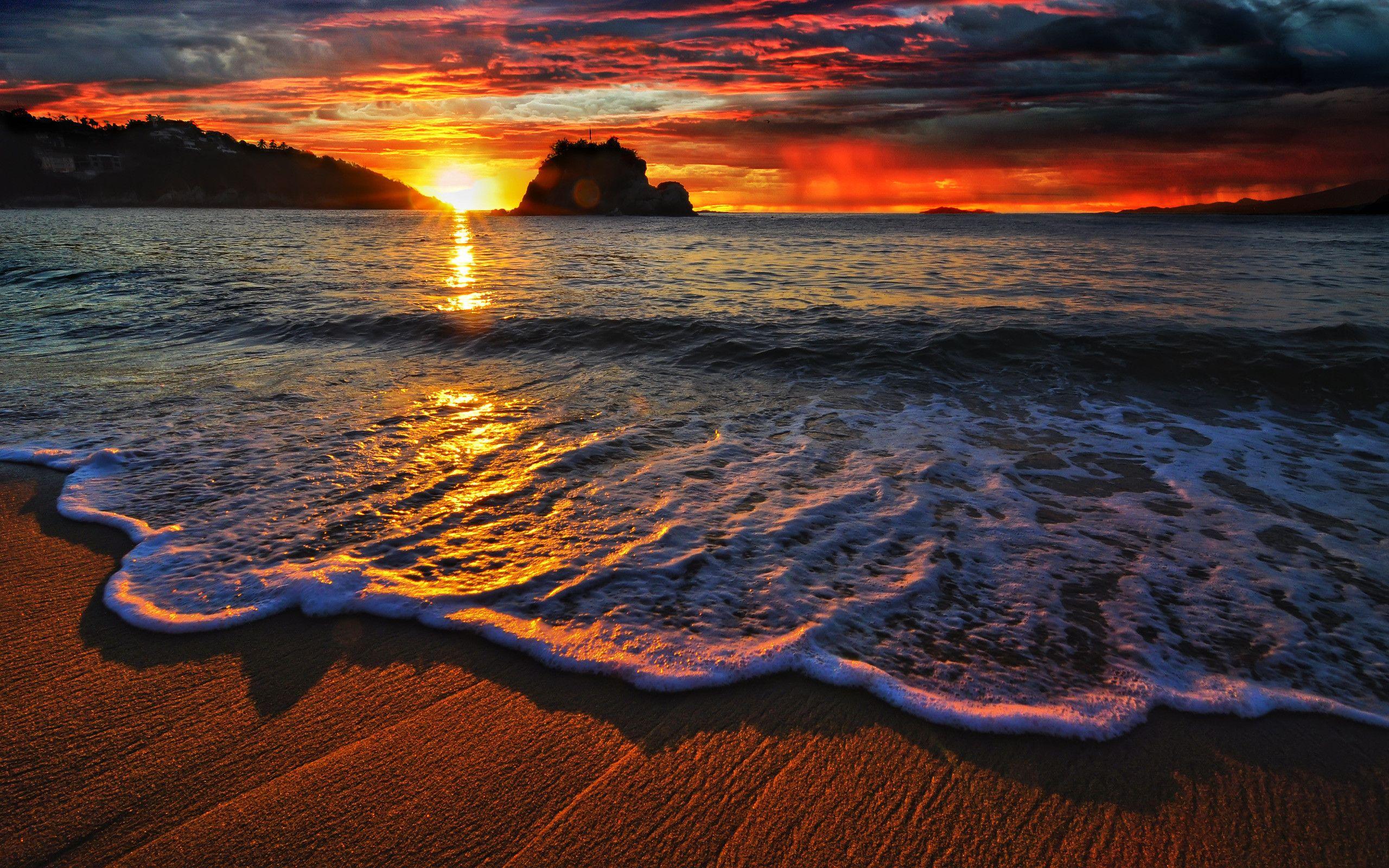 2560x1600 Sunset Laptop Wallpaper