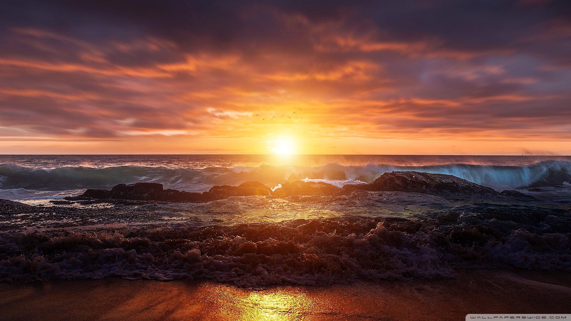 1920x1080 Beautiful Sunset Ultra HD Desktop Background Wallpaper for 4K UHD TV : Widescreen & UltraWide Desktop & Laptop : Tablet