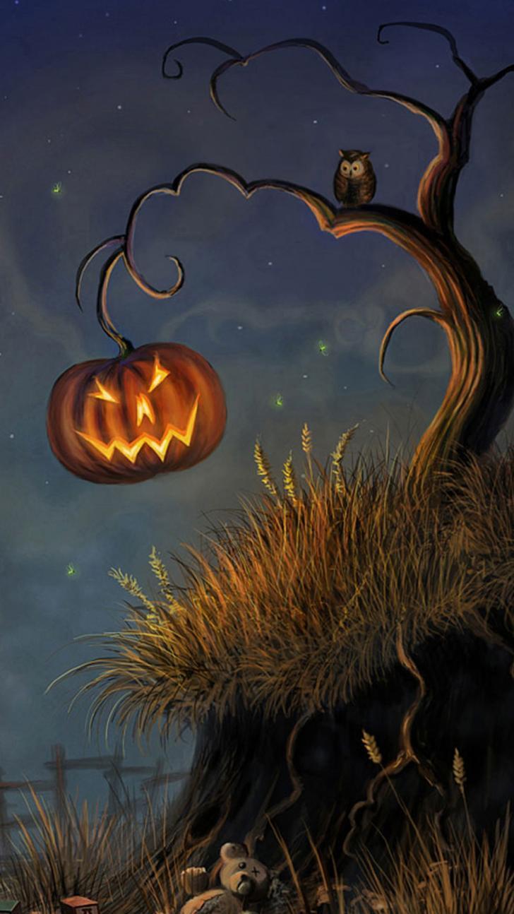 728x1294 Wallpaper HD: Halloween, IPhone, Background, Vintage, Halloween, IPhone, Wallpaper. Euro Anime.id