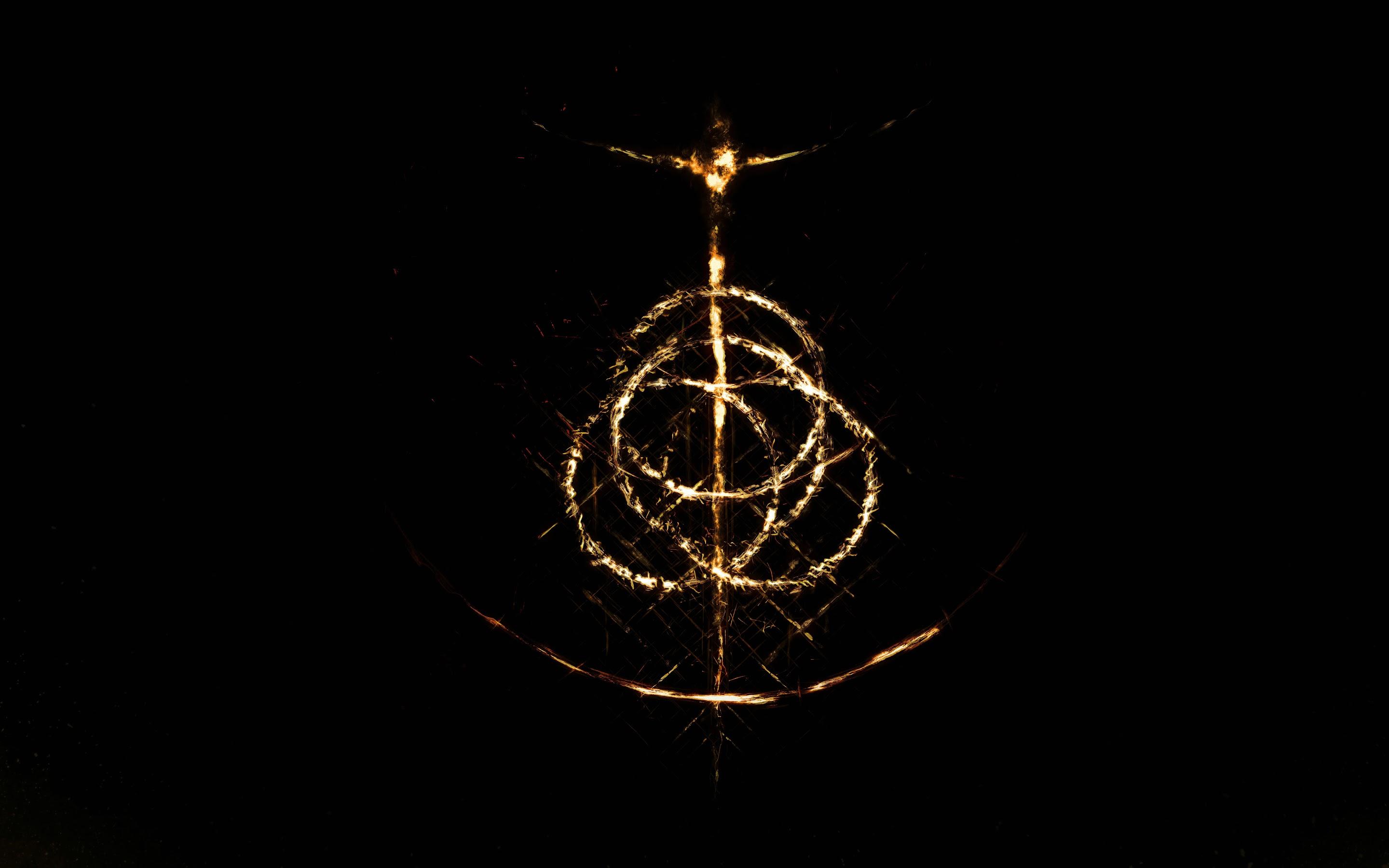 2880x1800 Elden Ring Logo 4K Wallpaper