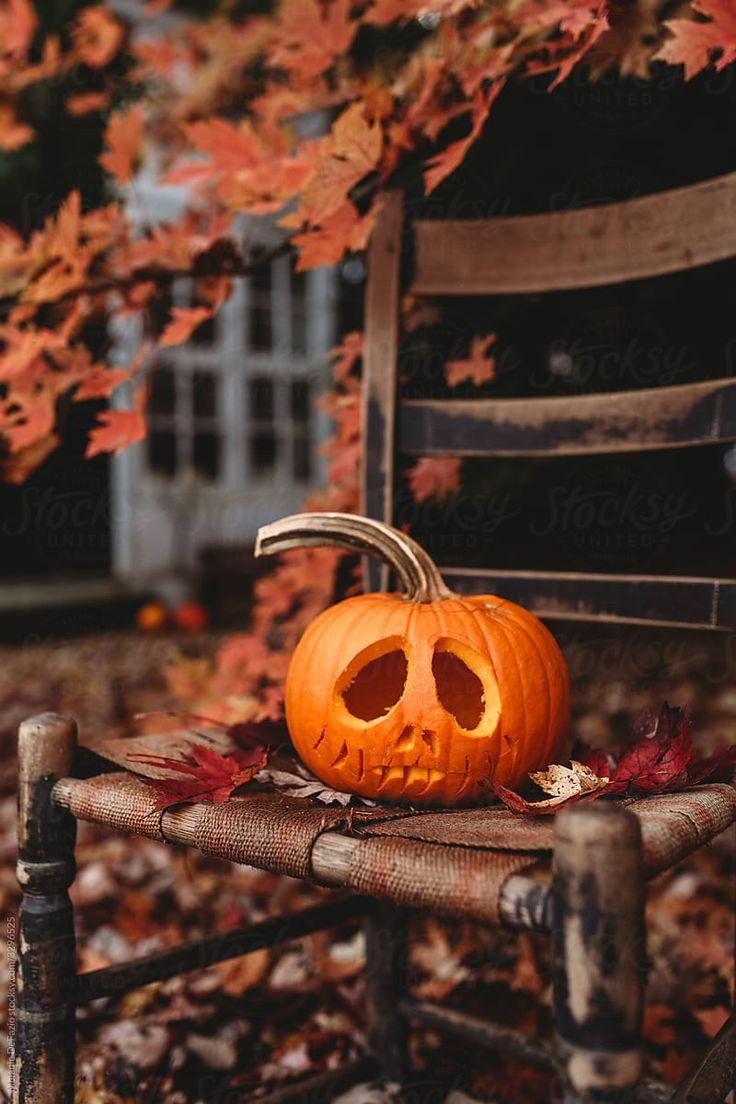 736x1104 Autumn by Melanie DeFazio. Halloween art, Halloween decorations, Vintage halloween